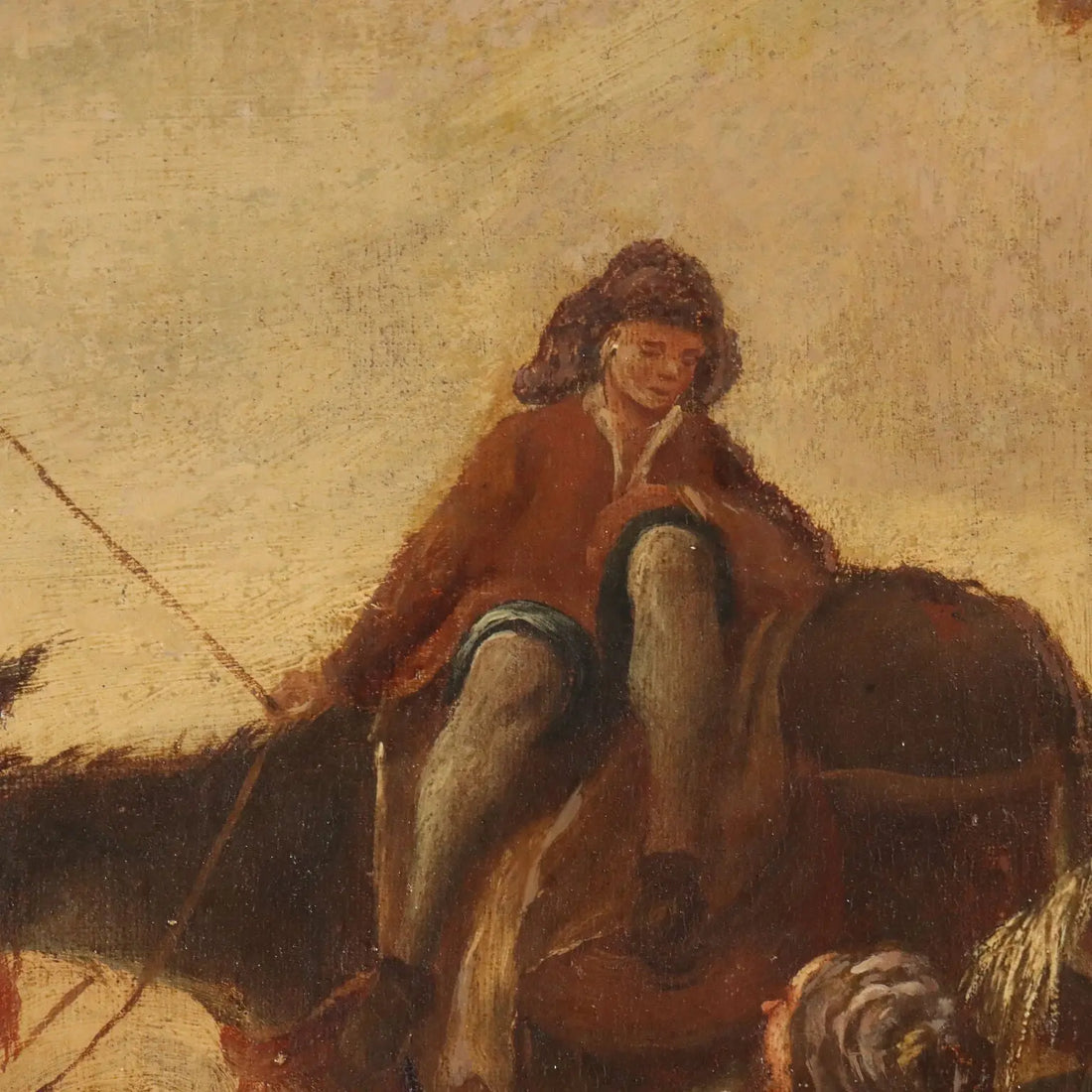 Antique Painting Landscape with Shepherds XVIII Century | Art | Antique Painting