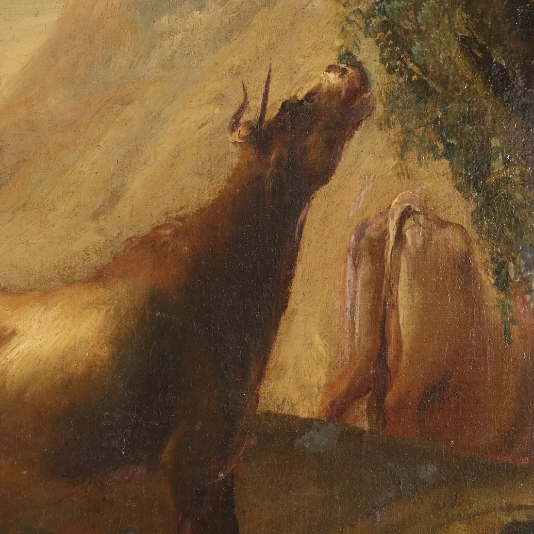 Antique Painting Landscape with Shepherds XVIII Century | Art | Antique Painting