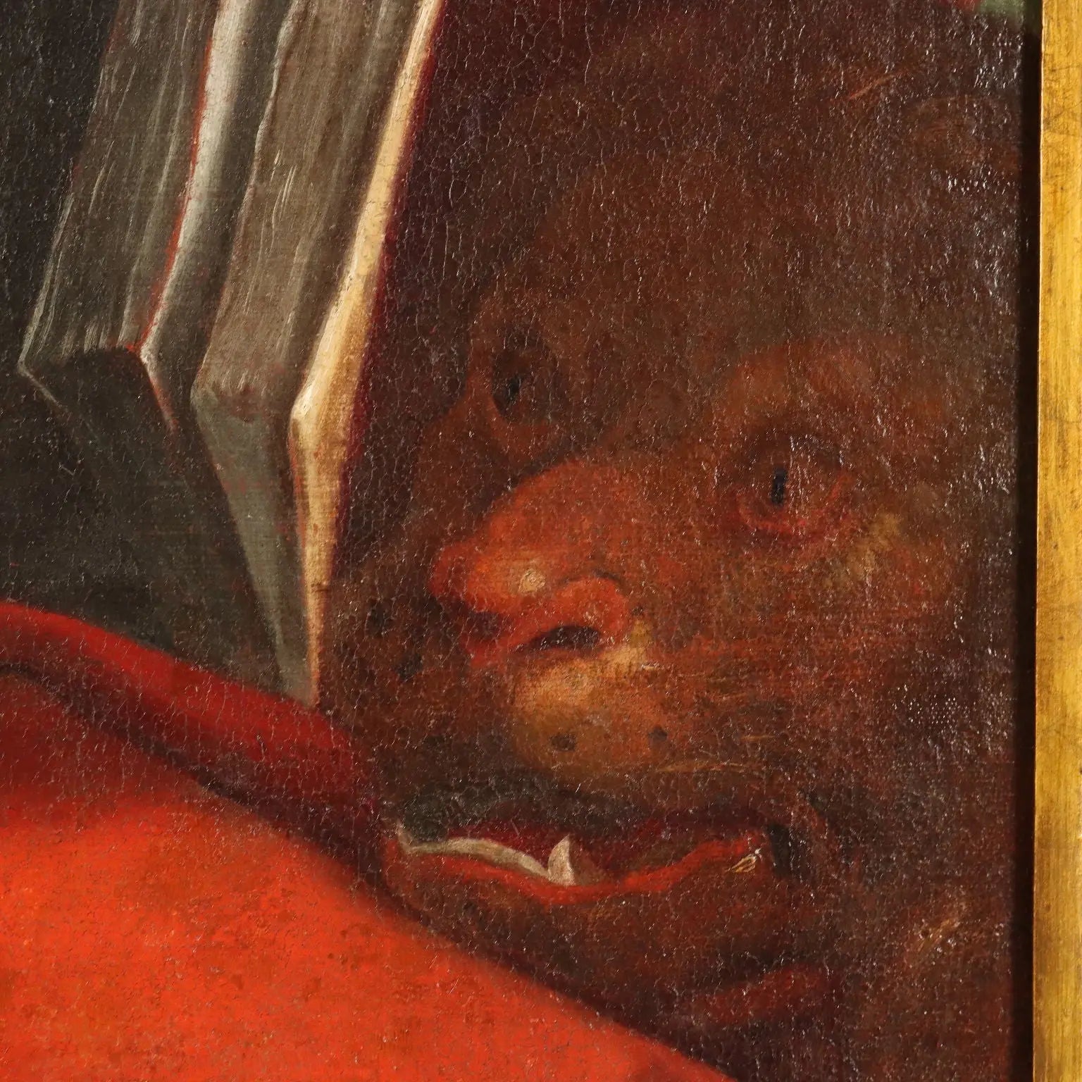 Antique Painting Saint Jerome Oil on Canvas Italy XVII Century | Art | Antique Painting