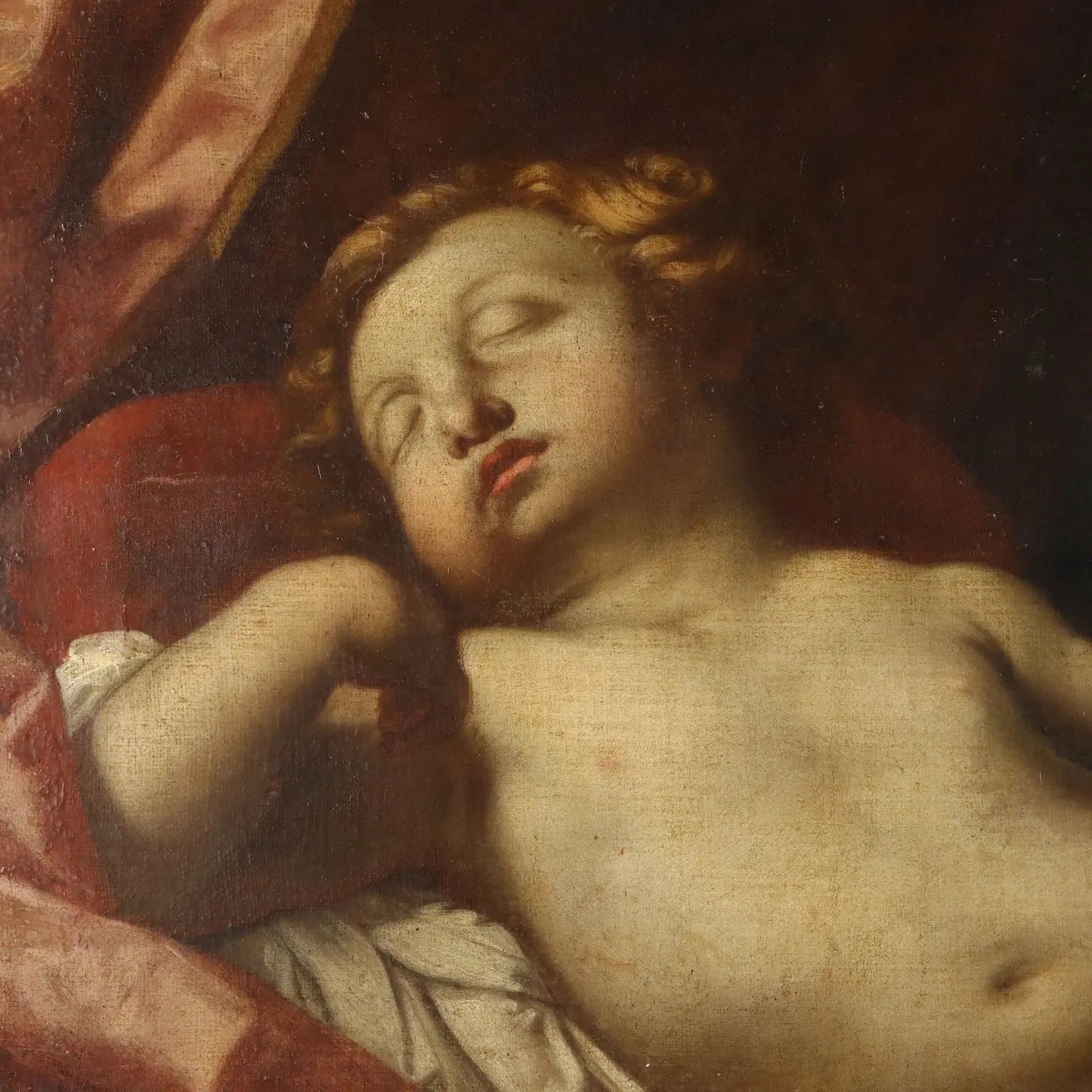 Antique Painting Virgin Mary Copy from Guido Reni XVIII Century - Copy from Guido Reni | Art | Antique Painting