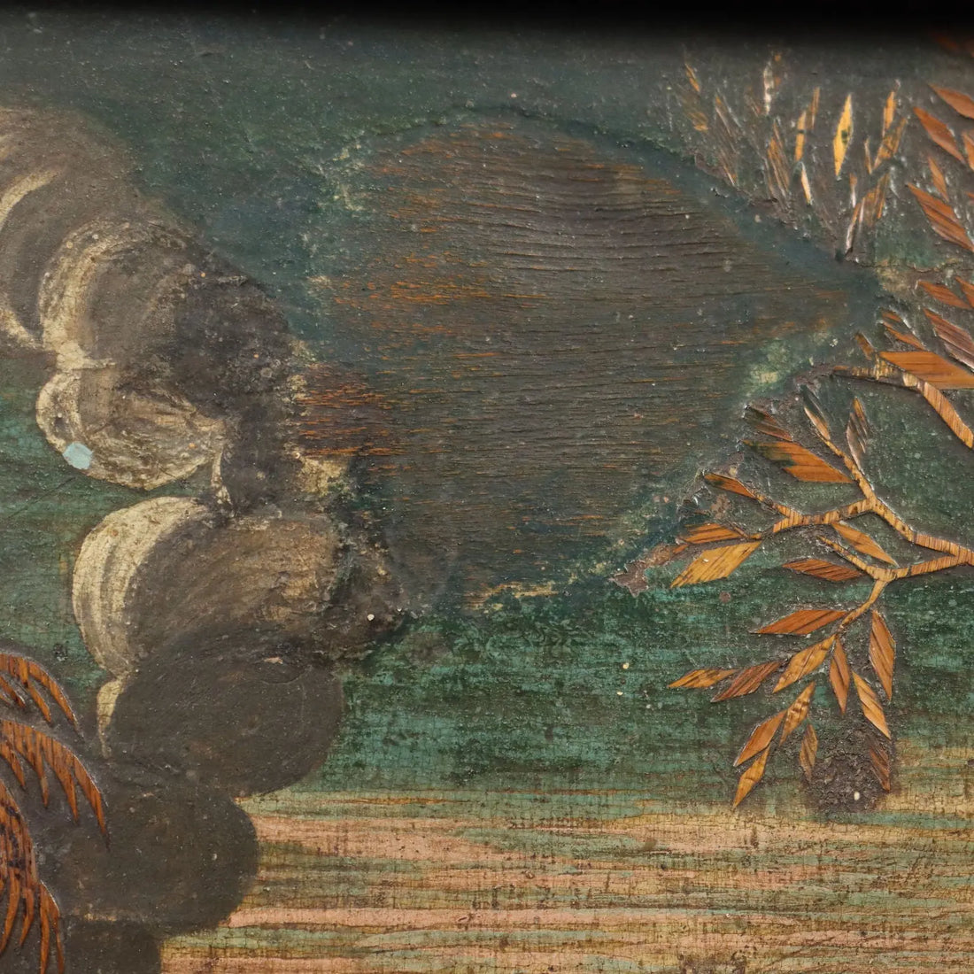 Antique Wooden Inlay Cain and Abel Italy XIX Century - Cain and Abel | Art | Antique Painting