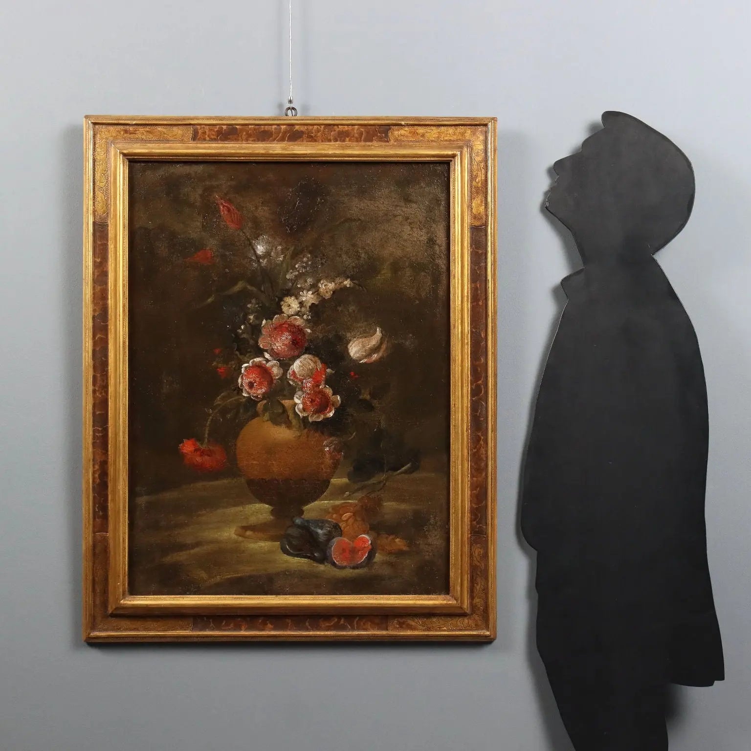 Antique Painting Still Life with Flowers Oil on Canvas XVIII Century | Art | Antique Painting