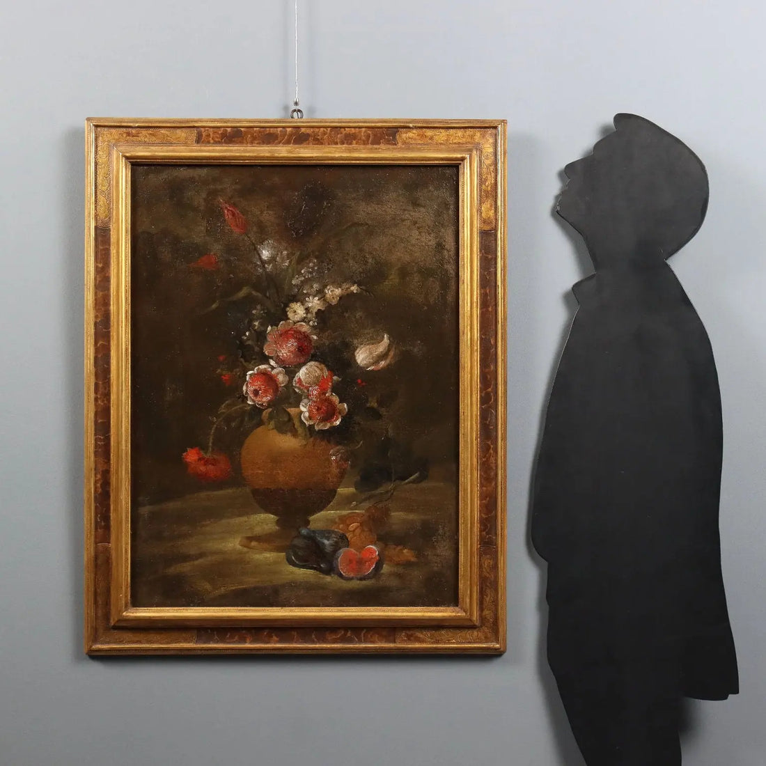 Antique Painting Still Life with Flowers Oil on Canvas XVIII Century | Art | Antique Painting
