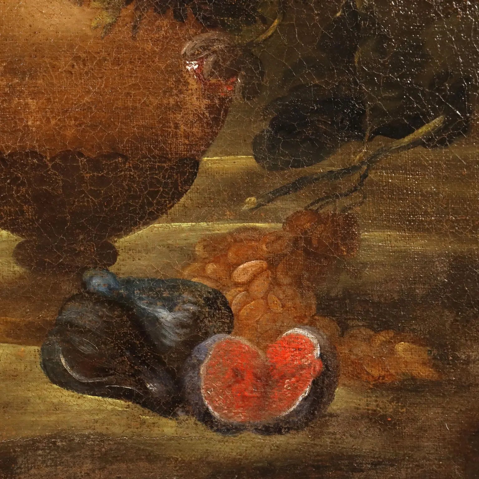 Antique Painting Still Life with Flowers Oil on Canvas XVIII Century | Art | Antique Painting