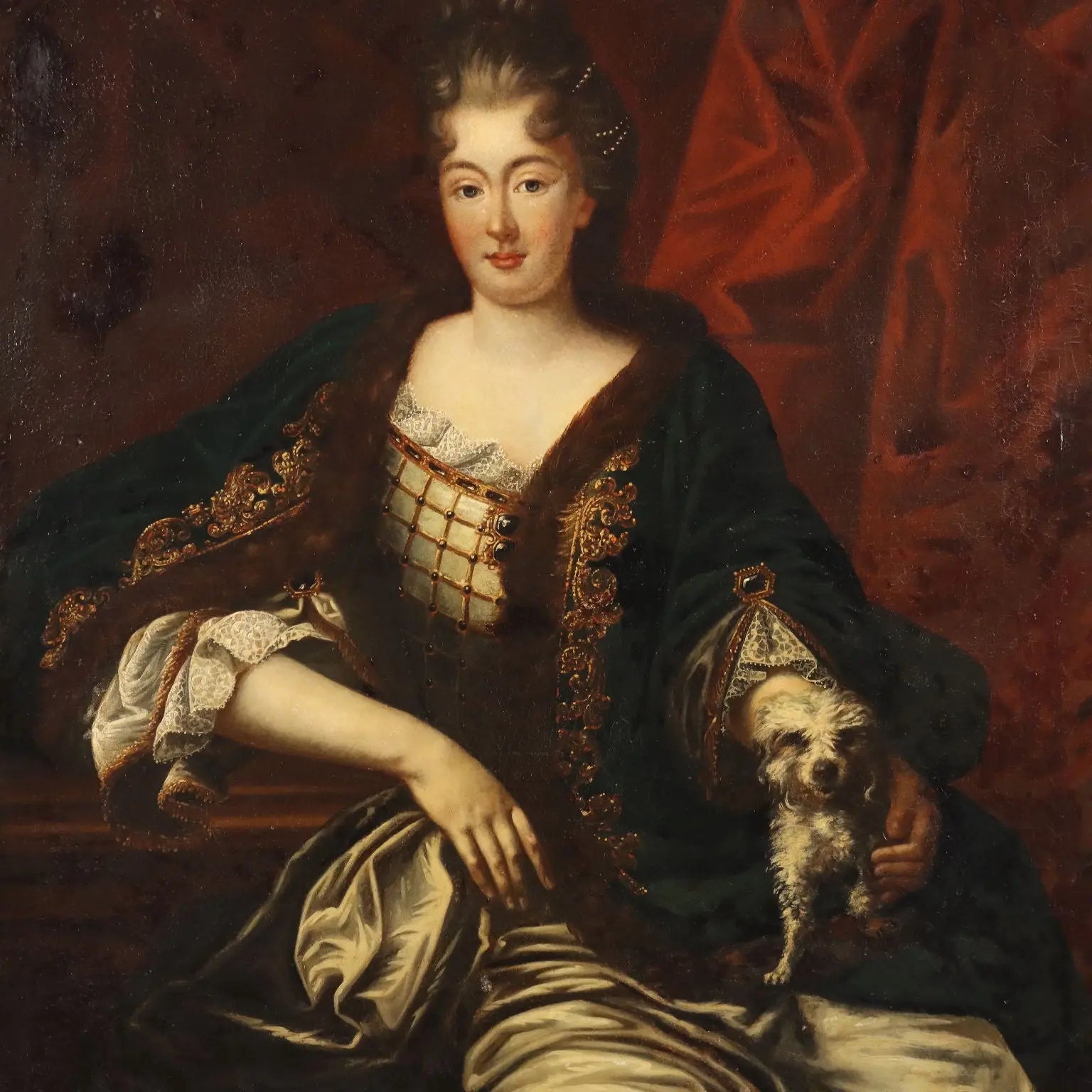 Antique Painting Portrait of a Noblewoman XVIII Century | Art | Antique Painting