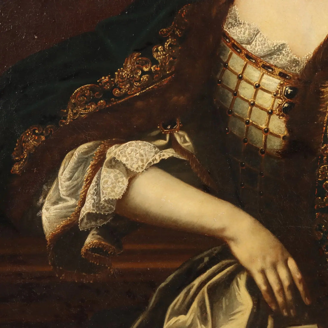 Antique Painting Portrait of a Noblewoman XVIII Century | Art | Antique Painting