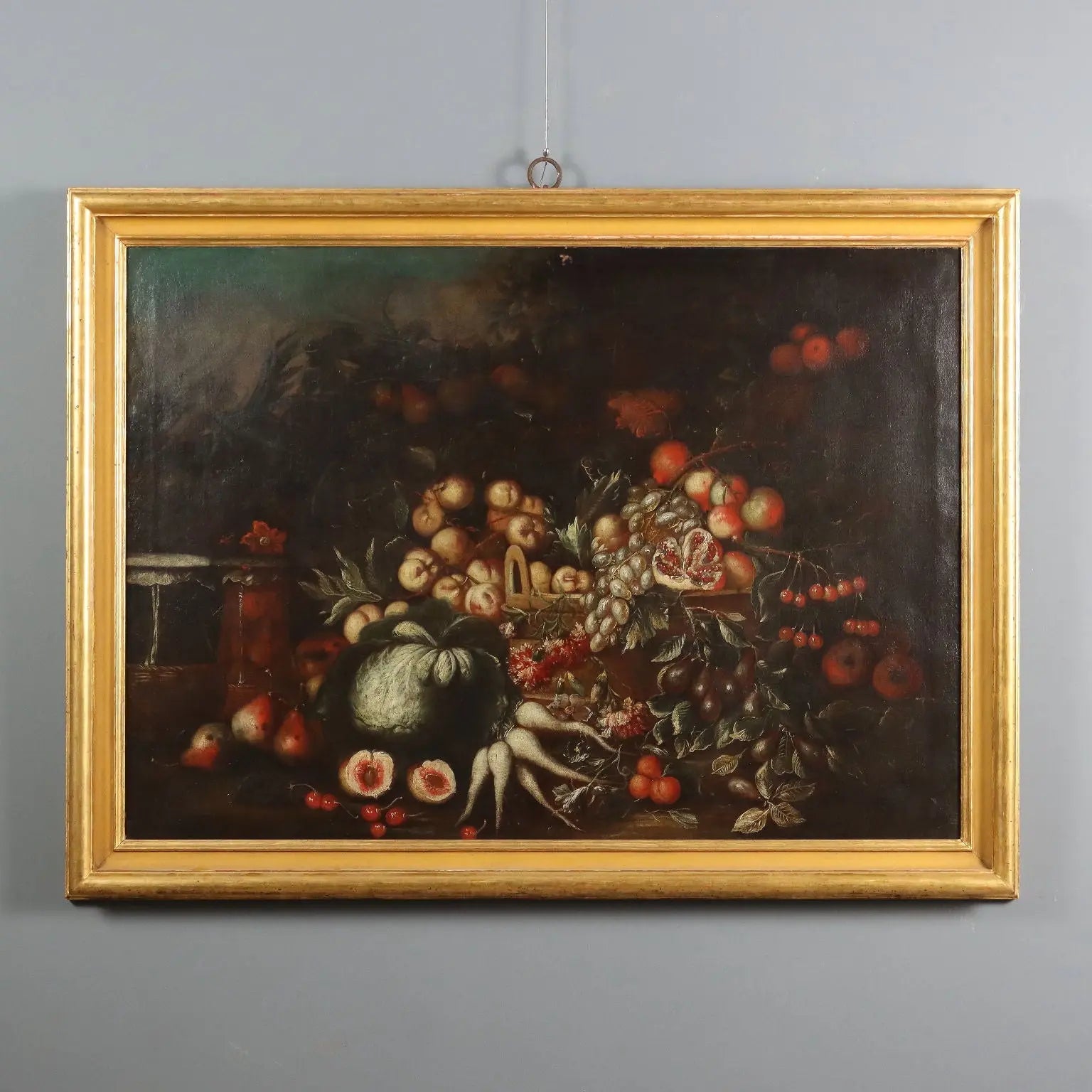 Antique Painting Still Life with Fruit Oil on Canvas XVIII Century - XVIII Century | Art | Antique Painting
