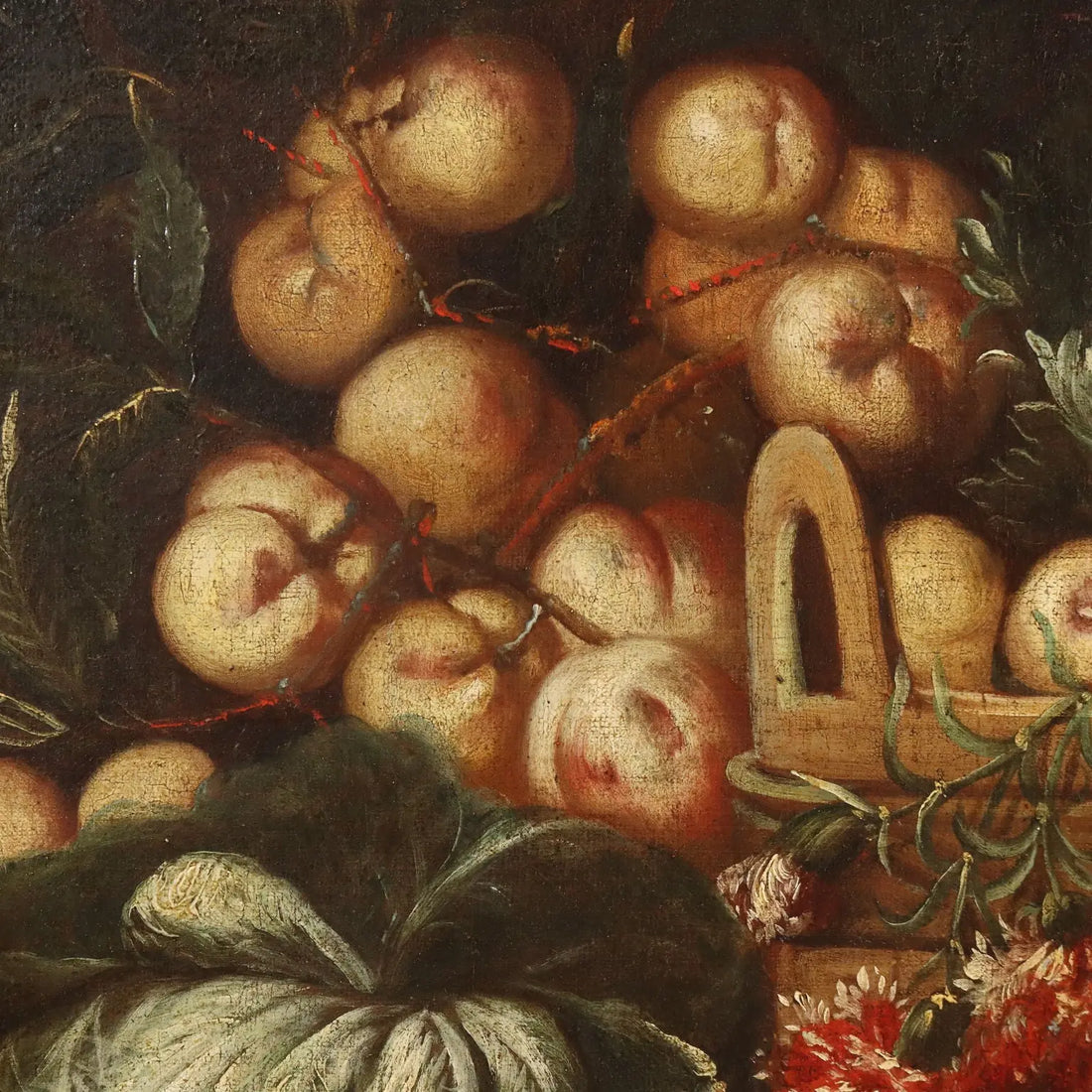 Antique Painting Still Life with Fruit Oil on Canvas XVIII Century - XVIII Century | Art | Antique Painting