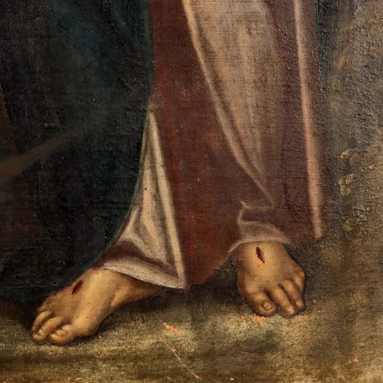Antique Painting Ecstasy of Saint Catherine of Siena XVII Century | Art | Antique Painting