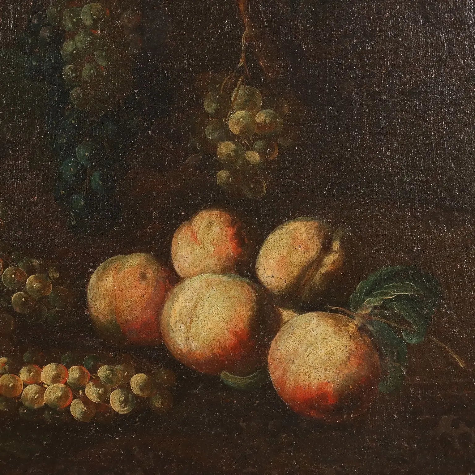 Antique Painting Still Life with Flowers Fruit and Birds XVIII Century | Art | Antique Painting