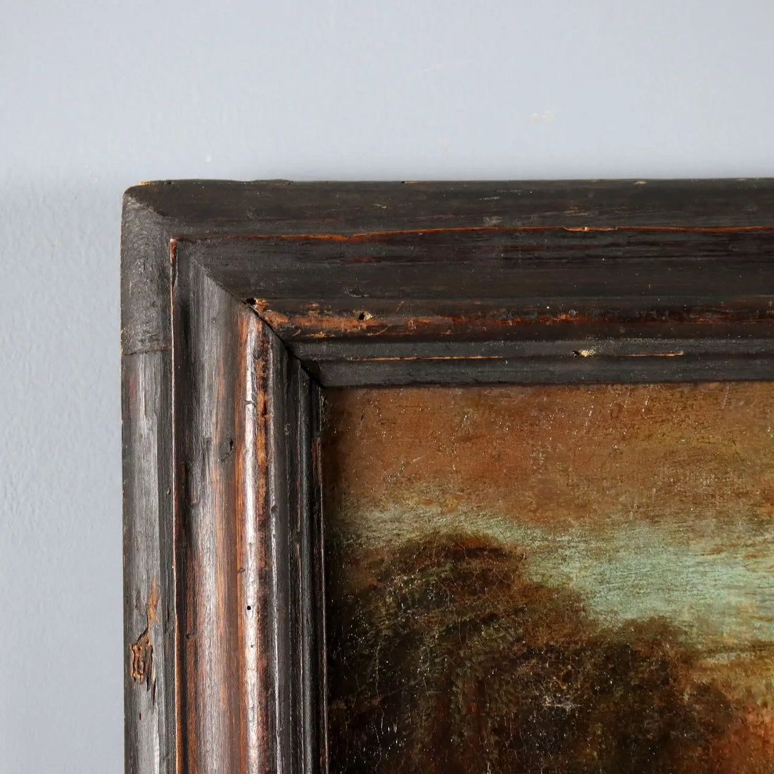 Antique Paintings Landscapes Oil on Canvas Italy XVIII Century