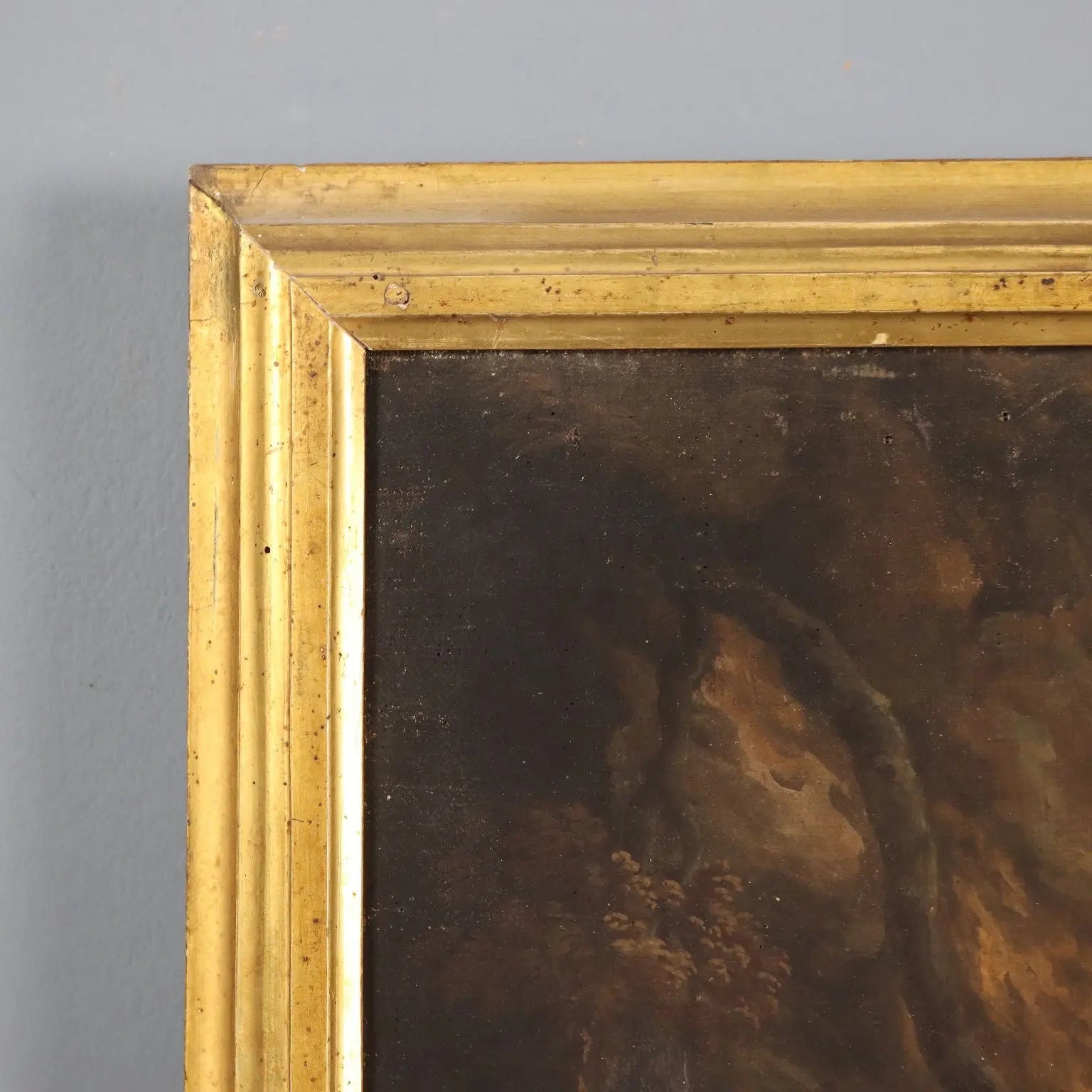 Antique Painting Landscape with Figures Oil on Canvas XVIII Century | Art | Antique Painting