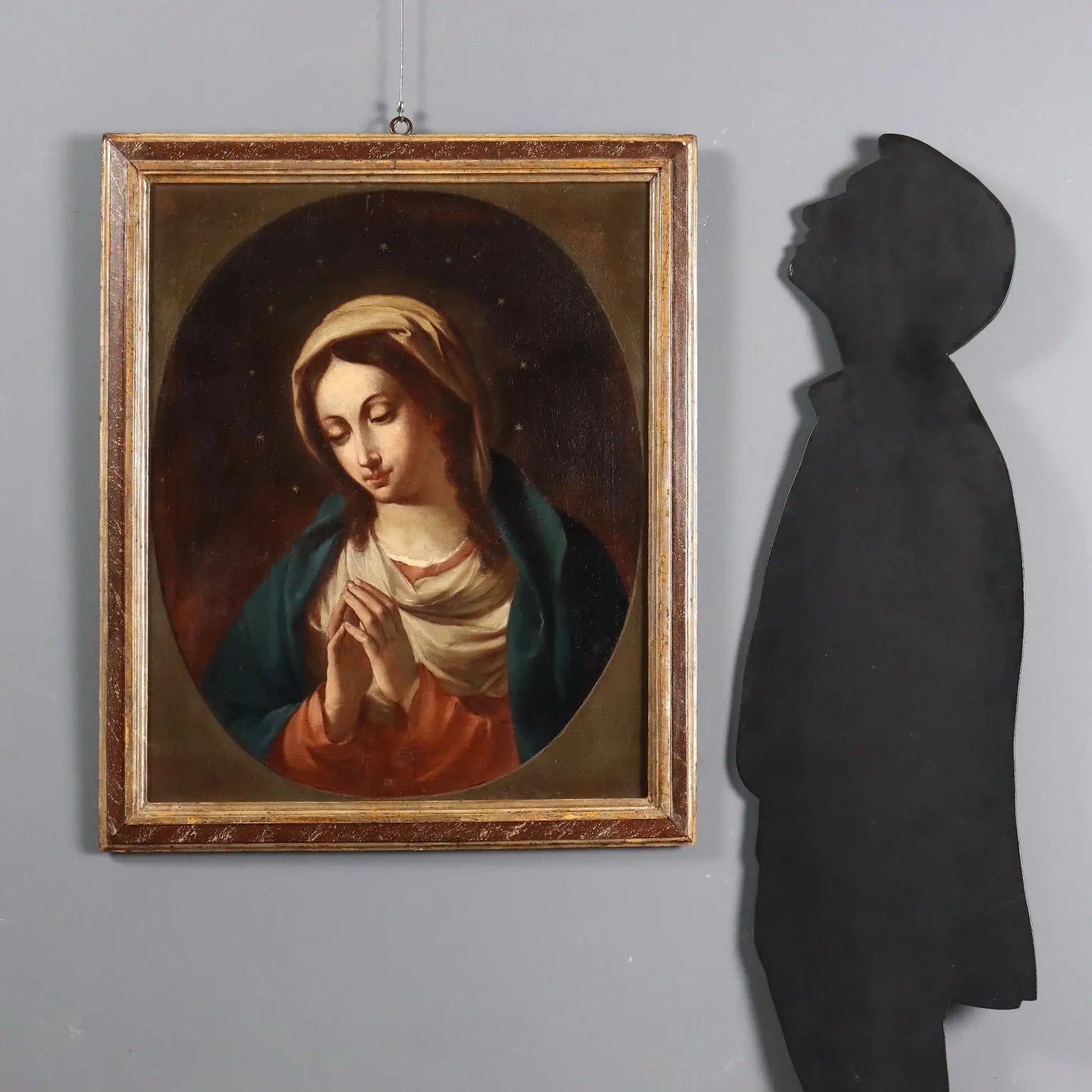 Antique Painting Virgin Mary Copy from Sassoferrato XVIII Century - Copy from Sassoferrato | Art | Antique Painting