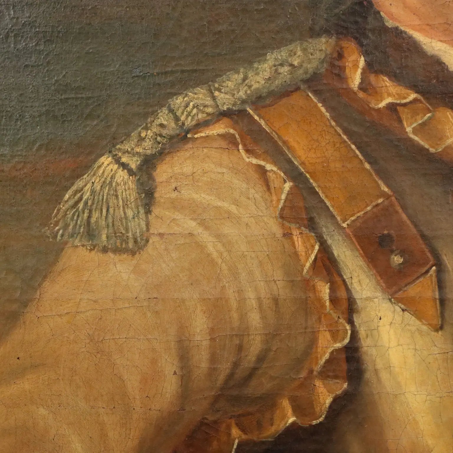 Antique Painting Portrait of a Nobleman Oil on Canvas XVIII Century | Art | Antique Painting