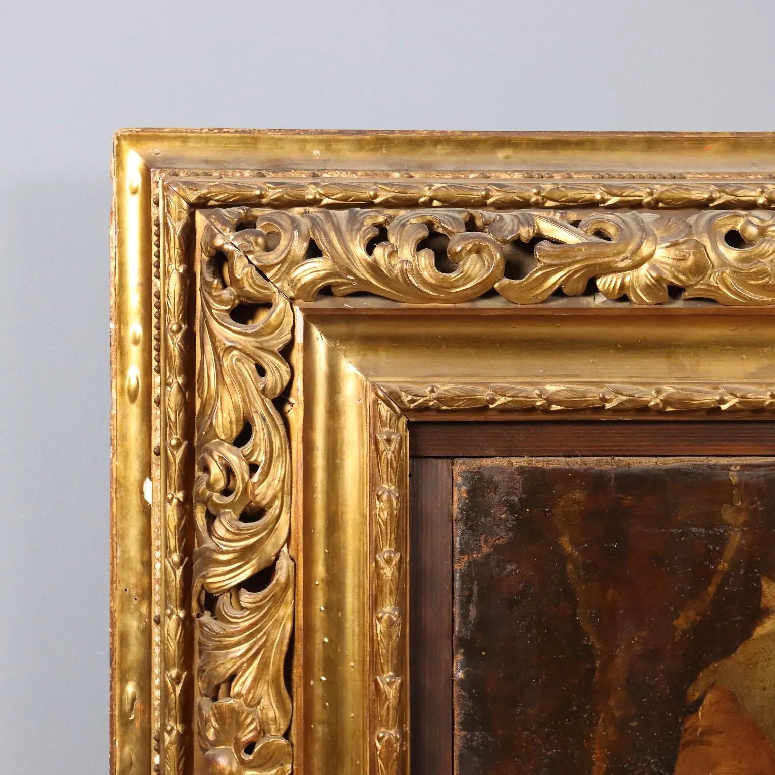 Antique Painting Moses and the Bronze Snake Oil on Canvas '600 | Art | Antique Painting