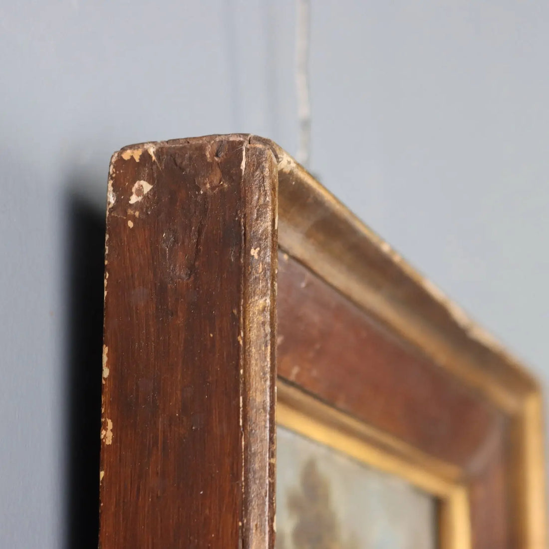 Antique Painting Landscape with Wayfarers Oil on Hardboard '700 | Art | Antique Painting