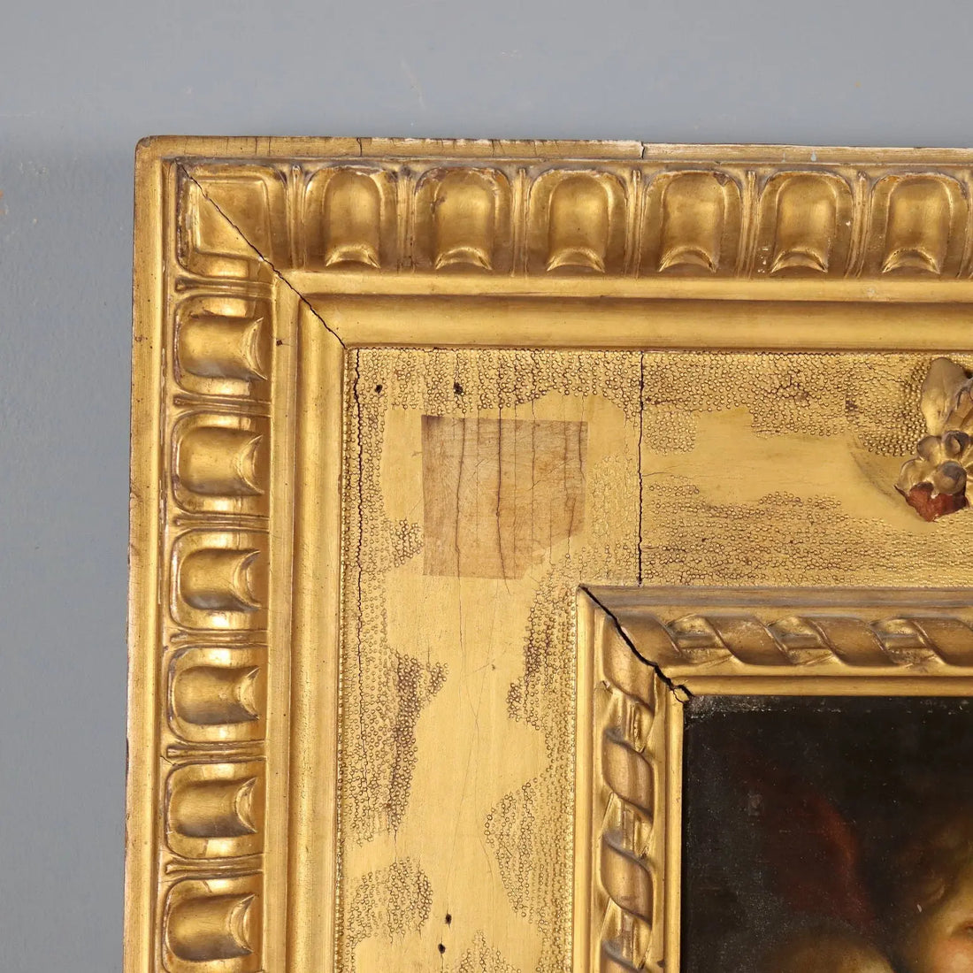 Antique Painting Copy from Ludovico Cardi Trinity Oil on Canvas '700 - Trinity | Art | Antique Painting