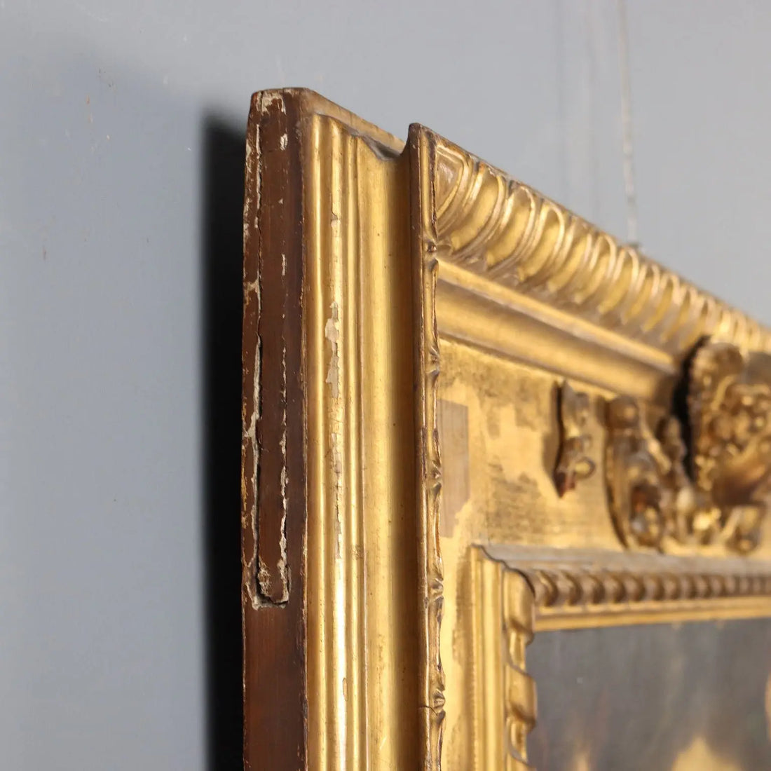 Antique Painting Copy from Ludovico Cardi Trinity Oil on Canvas '700 - Trinity | Art | Antique Painting