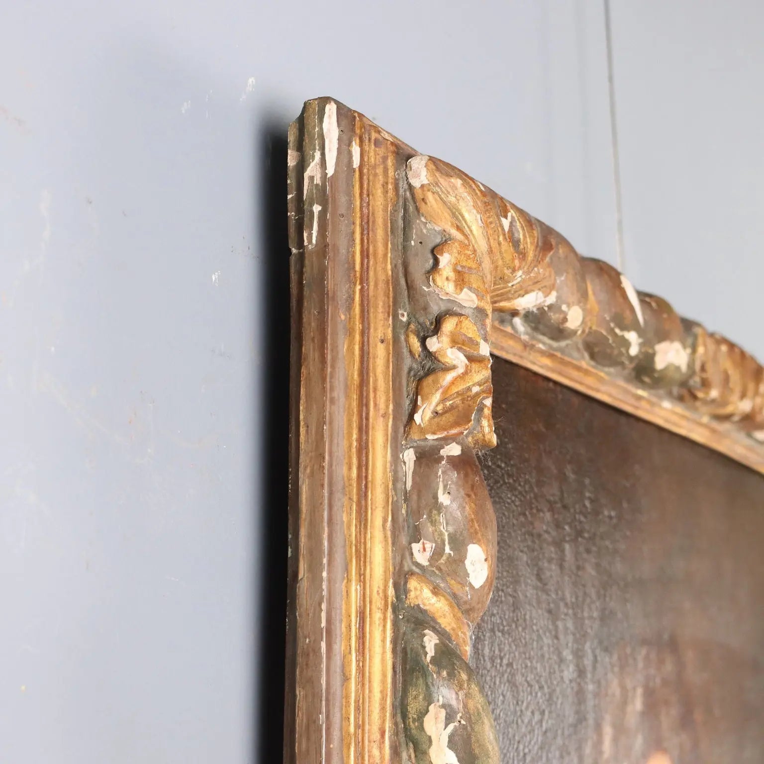 Antique Painting Portrait of a Man in Armor Oil on Canvas XVII Century | Art | Antique Painting