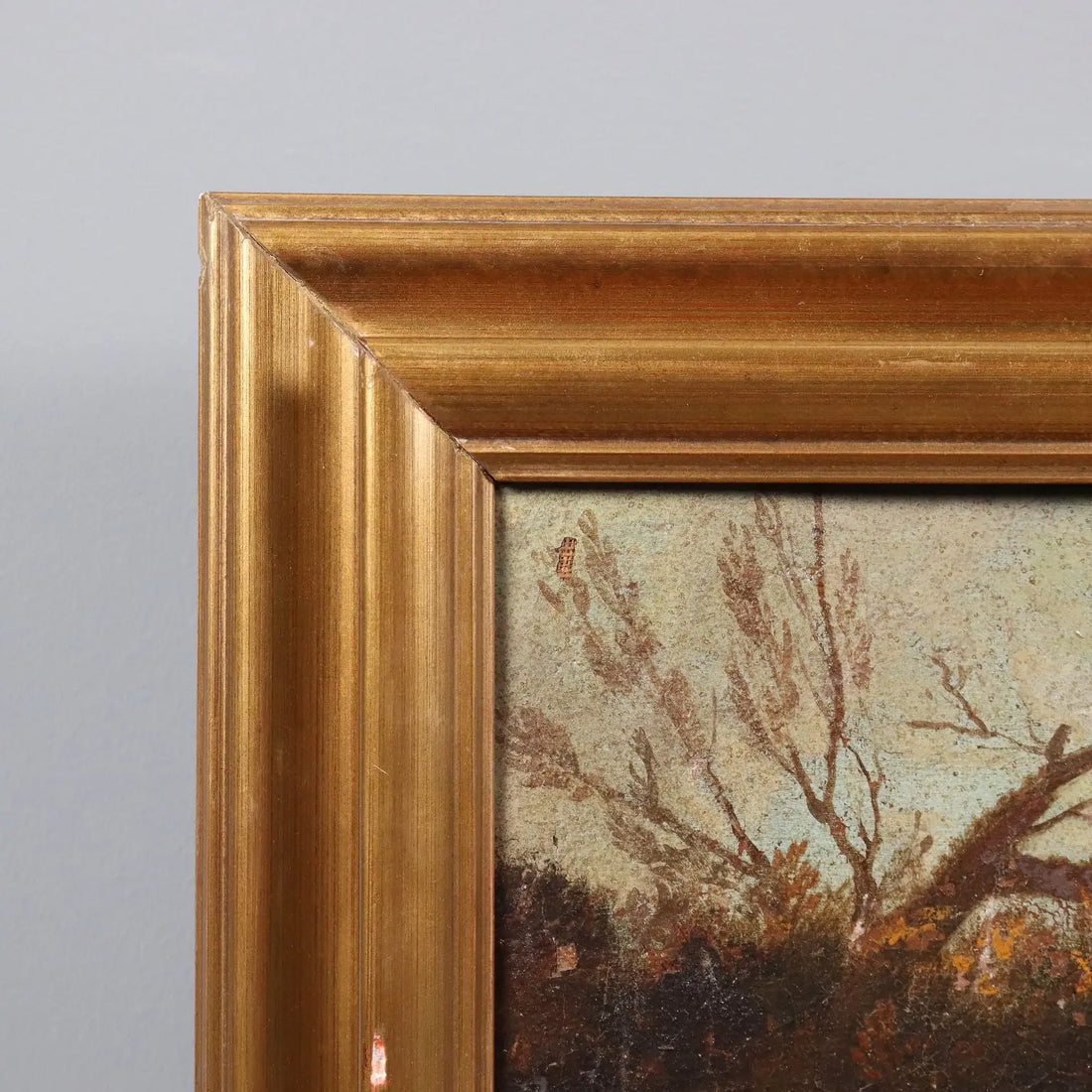 Antique Painting Landscape with Saint Oil on Canvas XVIII-XIX Century | Art | Antique Painting