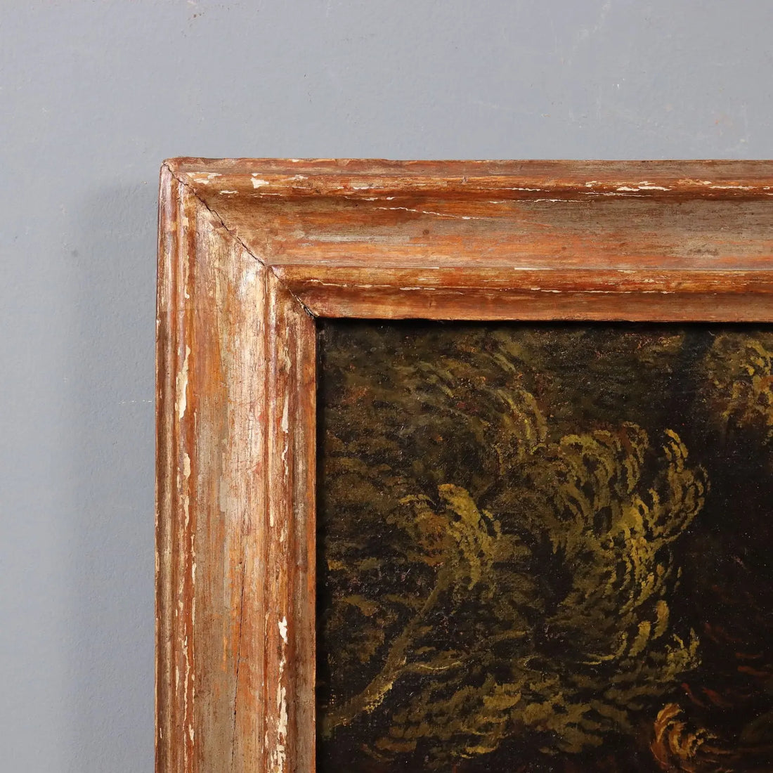 Antique Painting Cupids Feast Oil on Canvas XVII-XVIII Century | Art | Antique Painting