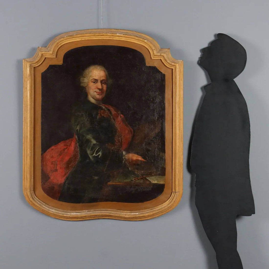 Antique Painting Portrait of a Gentleman Oil on Canvas XVIII Century | Art | Antique Painting