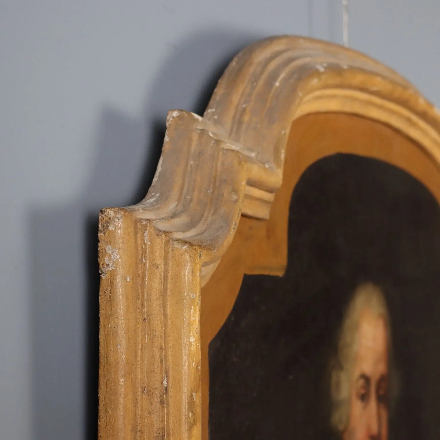Antique Painting Portrait of a Gentleman Oil on Canvas XVIII Century | Art | Antique Painting