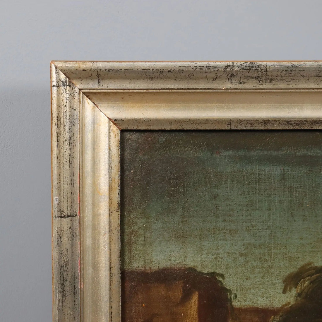 Antique Painting Landscape with Shepherds and Herds XVIII Century | Art | Antique Painting