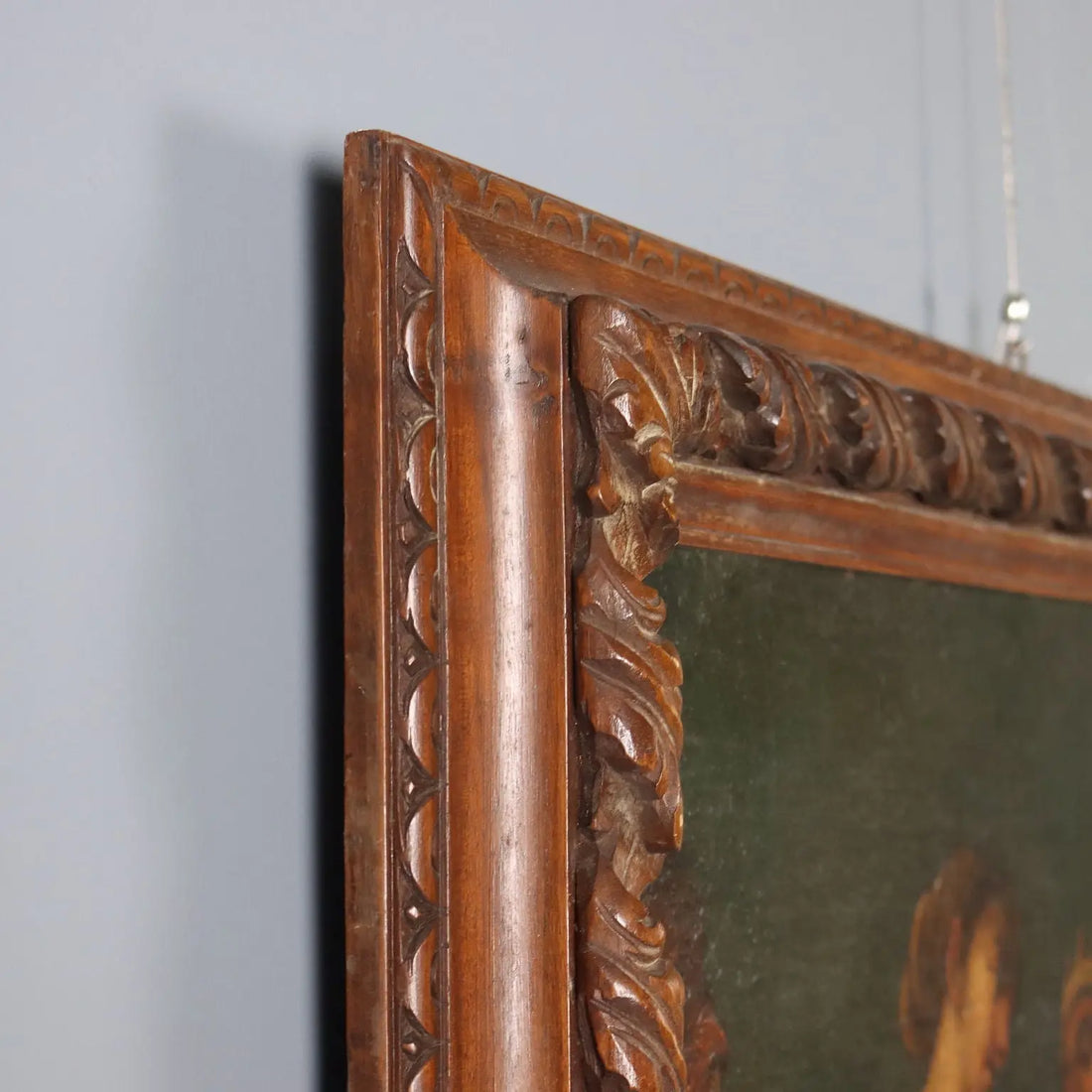 Antique Painting The Three Wise Men Oil on Canvas XVII-XVIII Century | Art | Antique Painting