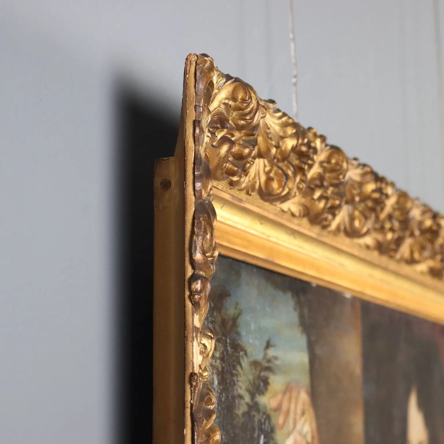 Antique Painting Allegory of Charity Disciple of Carlo Cignani '600 - Disciple of Carlo Cignani | Art | Antique Painting