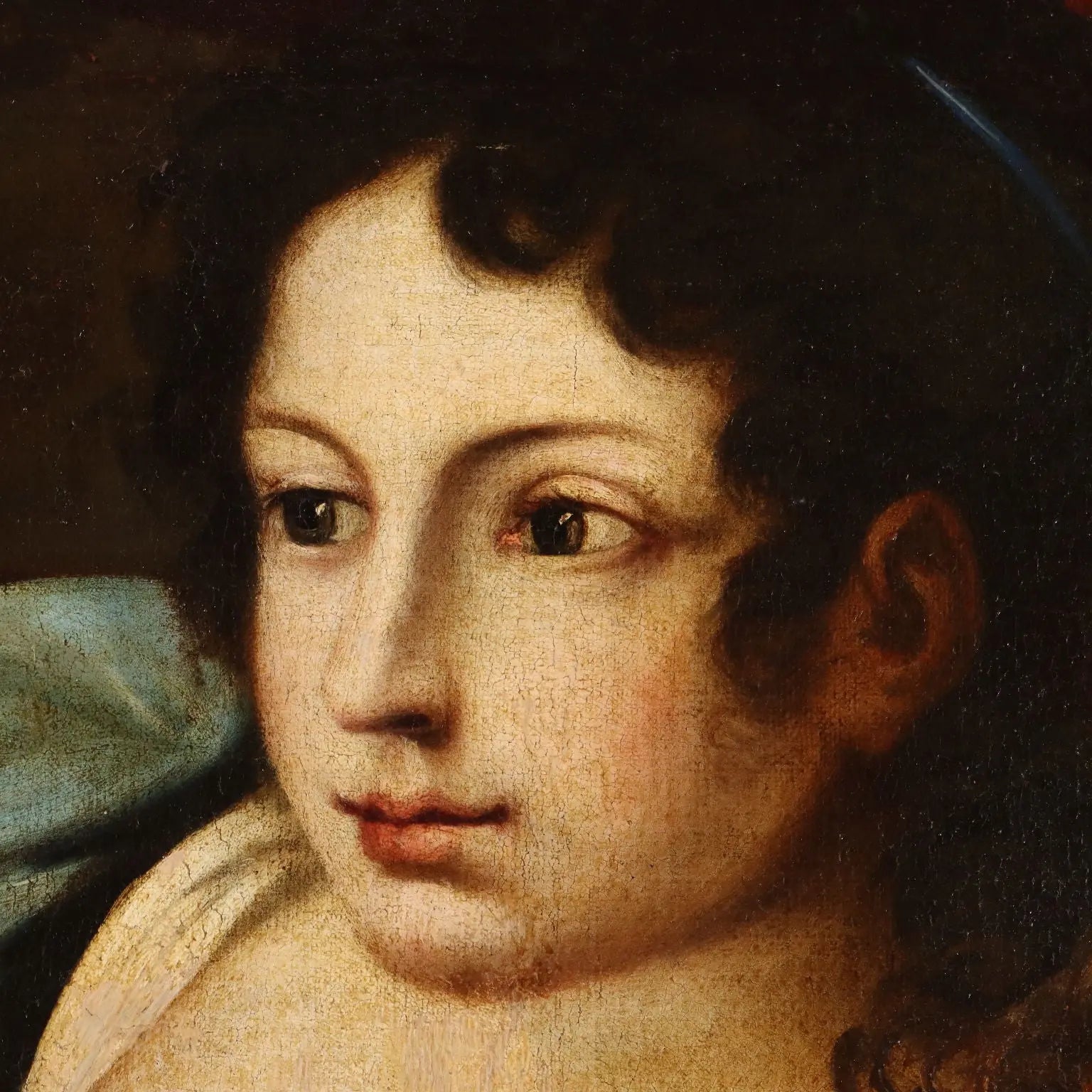 Antique Painting Allegory of Charity Disciple of Carlo Cignani '600 - Disciple of Carlo Cignani | Art | Antique Painting
