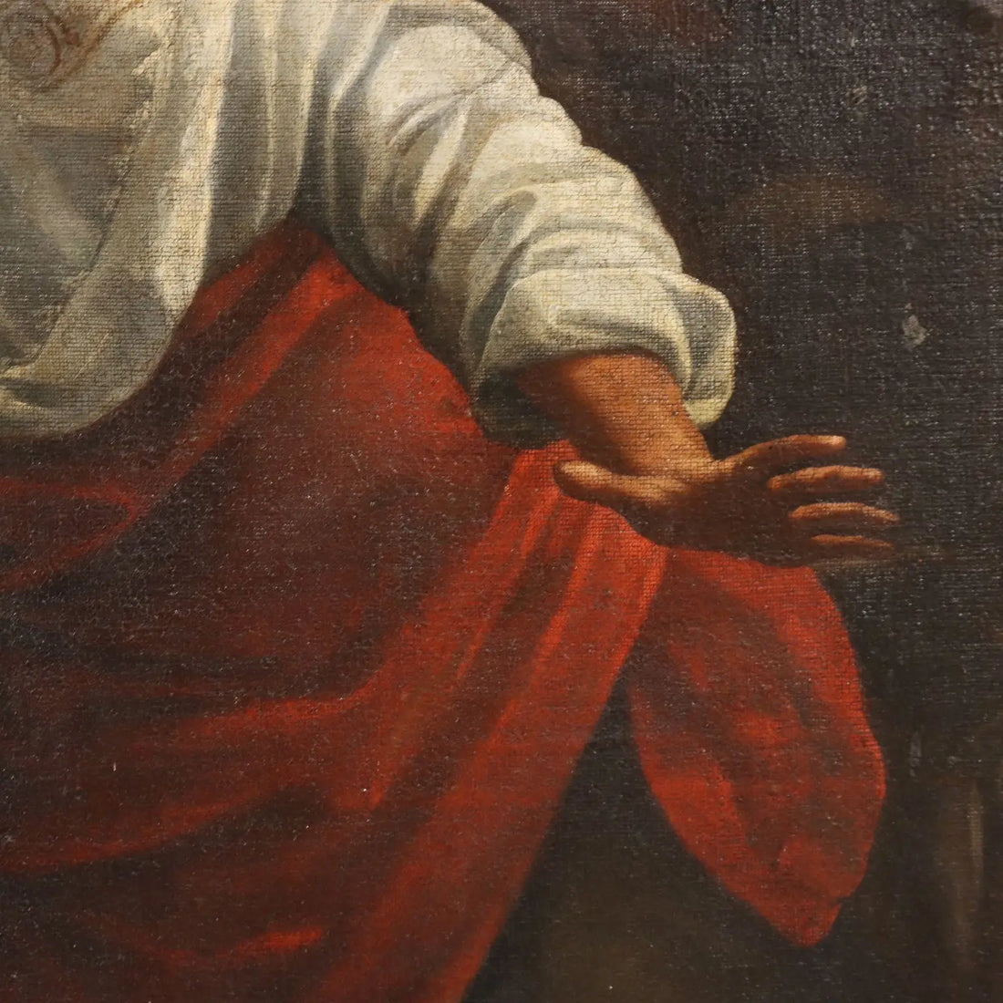 Antique Painting The Birth of the Virgin Mary Copy from S. Vouet '600 - Copy from Simon Vouet | Art | Antique Painting