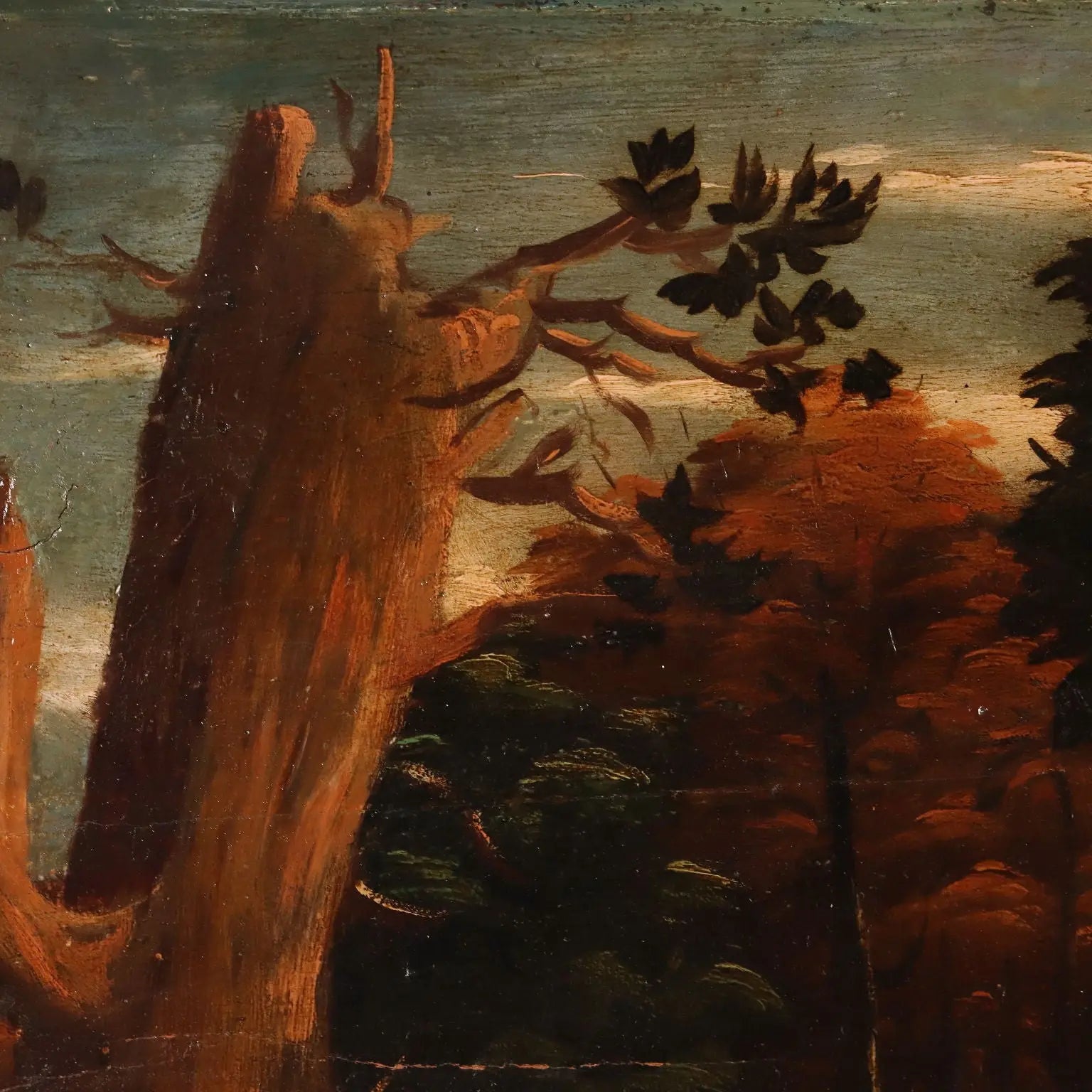 Antique Painting Concert Oil on Hardboard Italy XVIII Century | Art | Antique Painting