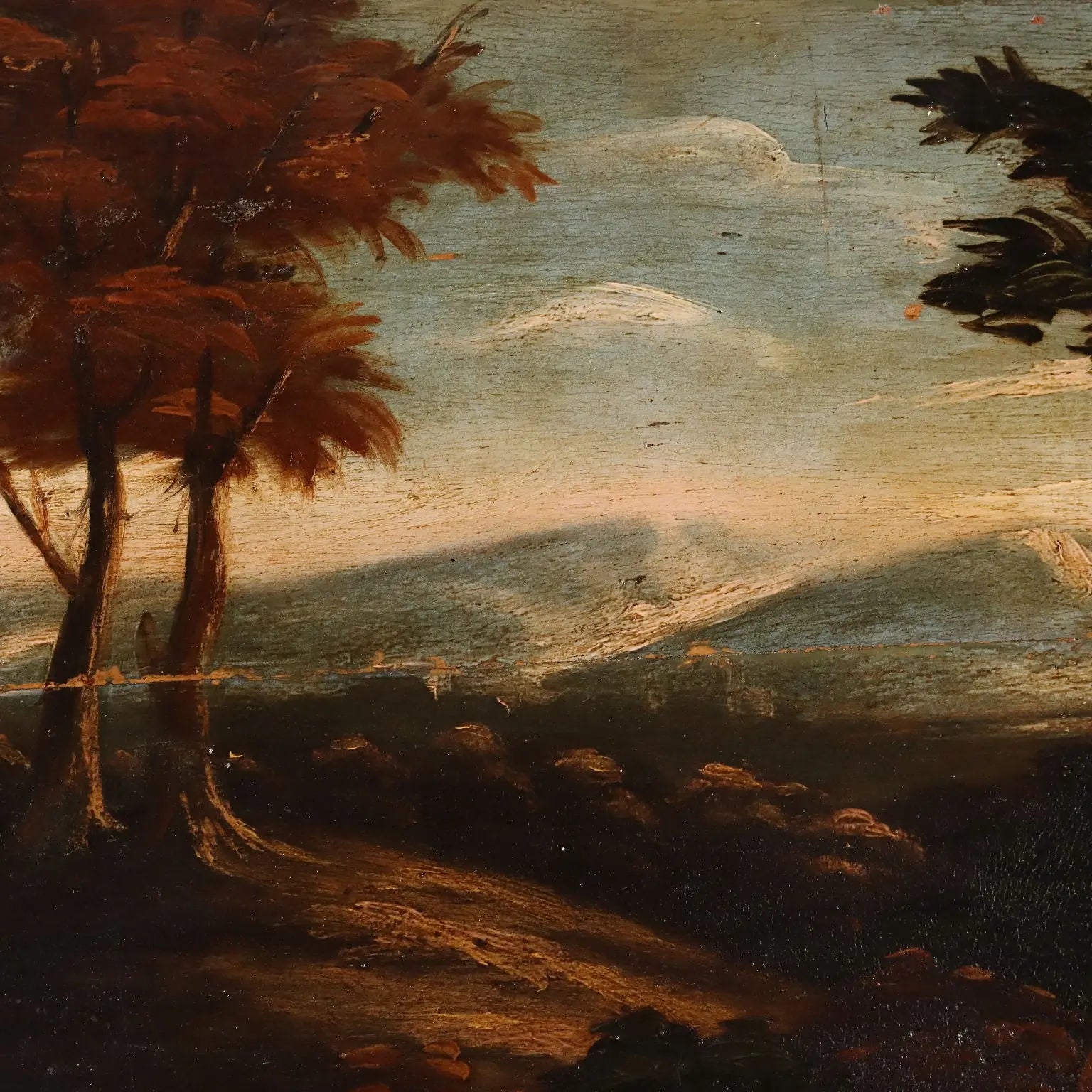 Antique Painting Concert Oil on Hardboard Italy XVIII Century | Art | Antique Painting