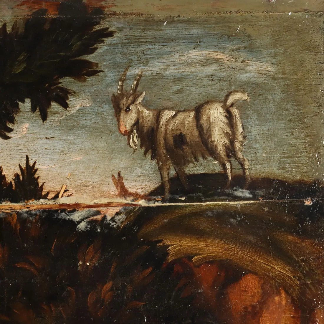 Antique Painting Concert Oil on Hardboard Italy XVIII Century | Art | Antique Painting