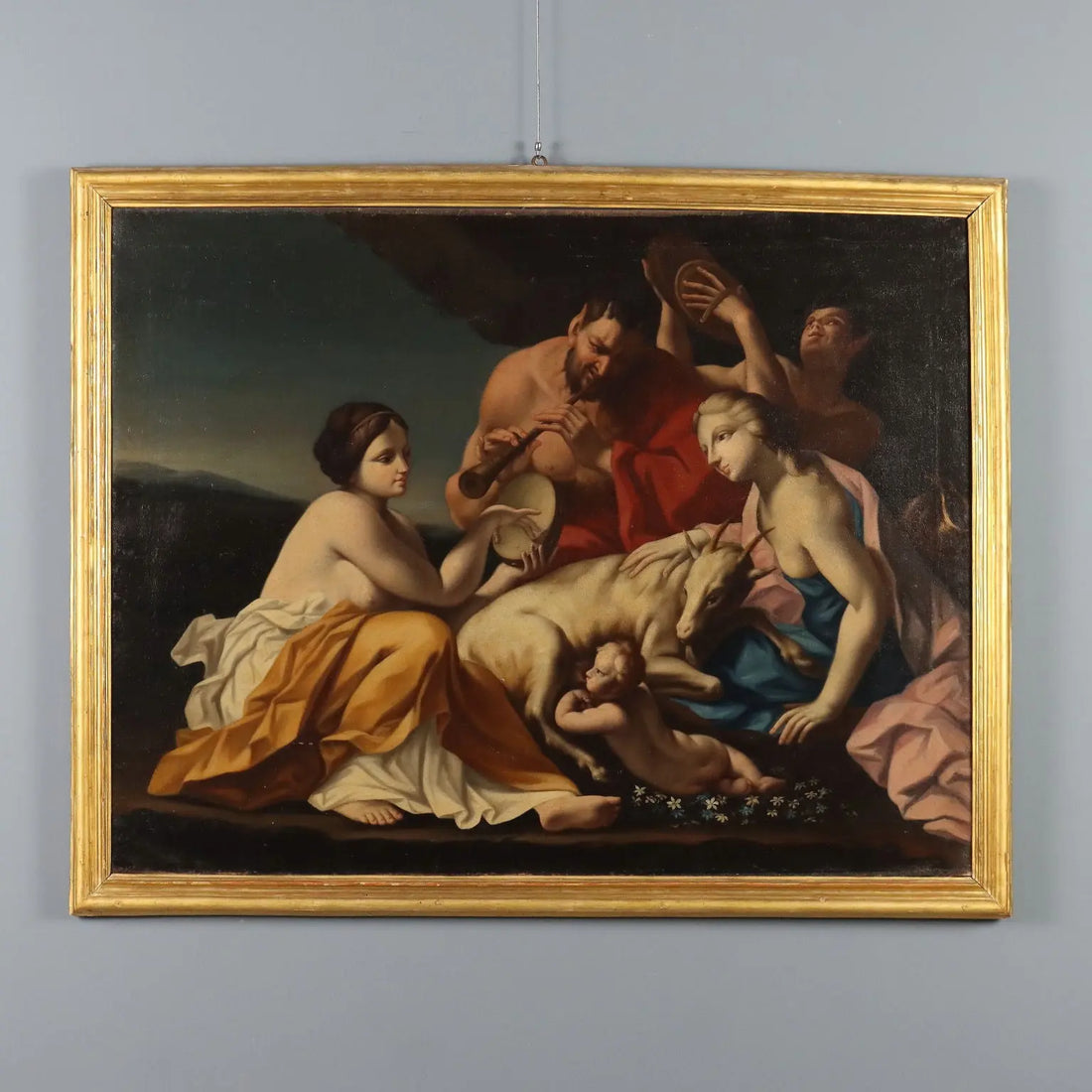 Anitique Painting Mythological Subject Italy XVIII Century - Period of Carlo Cignani | Art | Antique Painting