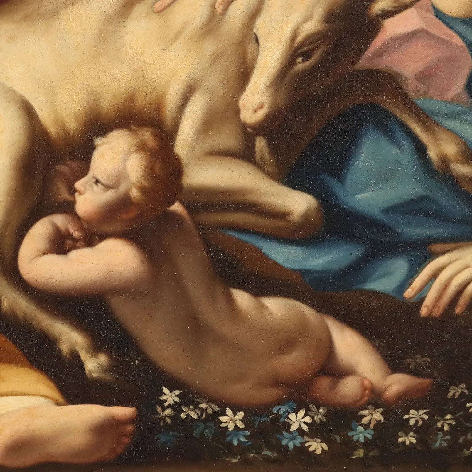 Anitique Painting Mythological Subject Italy XVIII Century - Period of Carlo Cignani | Art | Antique Painting