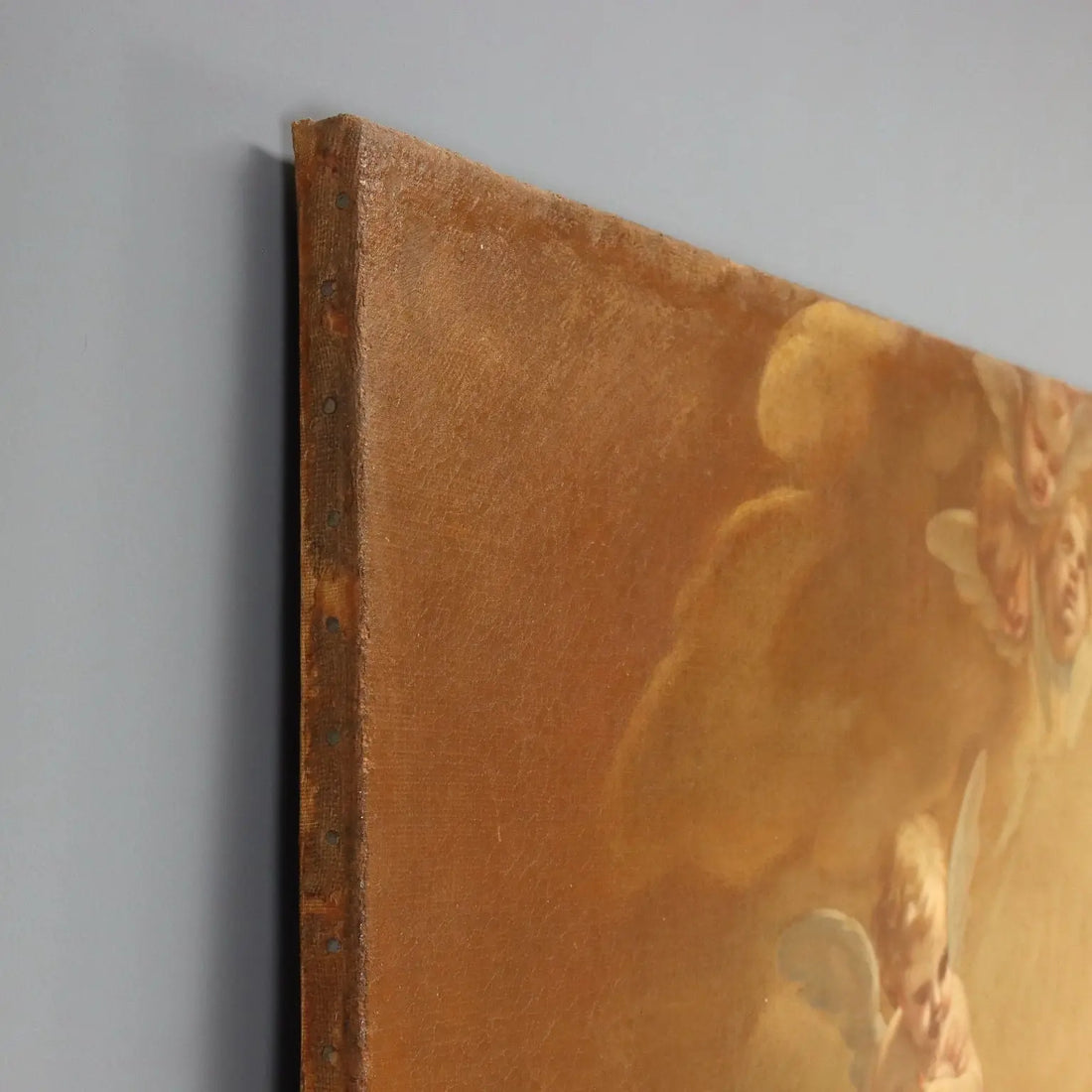 Antique Painting Virgin Mary and Child Oil on Canvas XVIII Century | Art | Antique Painting