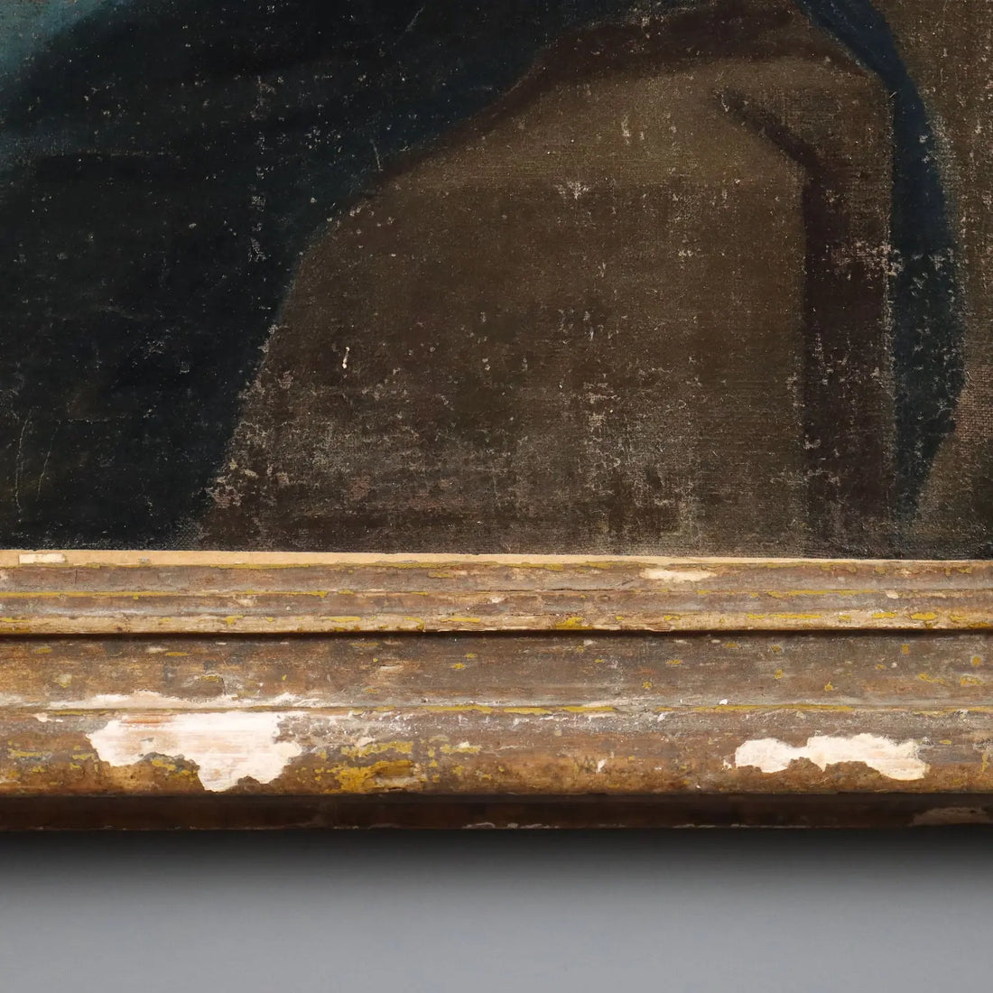 Antique Painting Virgin Mary and Child Oil on Canvas XVII Century | Art | Antique Painting