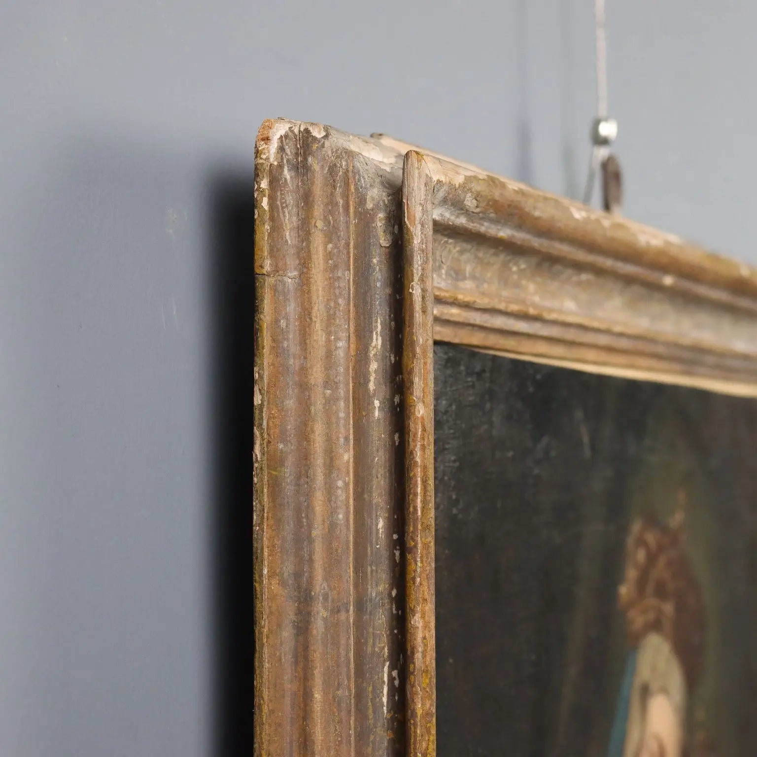 Antique Painting Virgin Mary and Child Oil on Canvas XVII Century | Art | Antique Painting