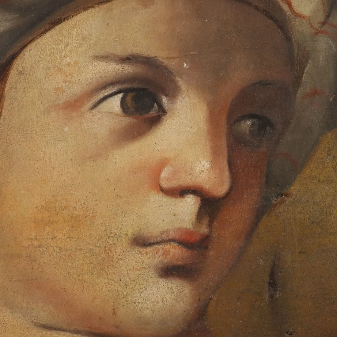 Antique Painting The Sybil Oil on Hardboard Italy XVIII Century | Art | Antique Painting