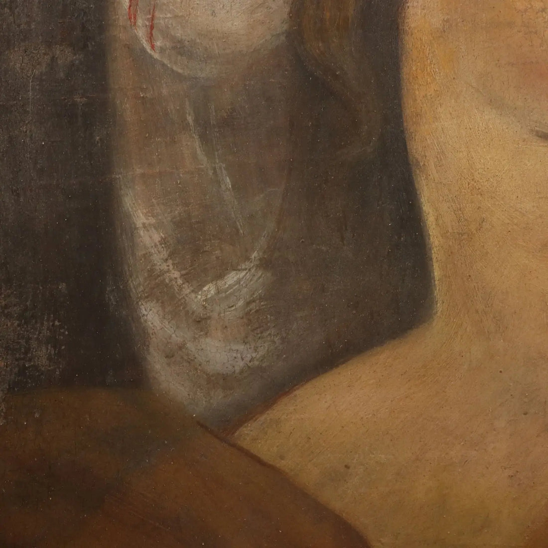 Antique Painting The Sybil Oil on Hardboard Italy XVIII Century | Art | Antique Painting