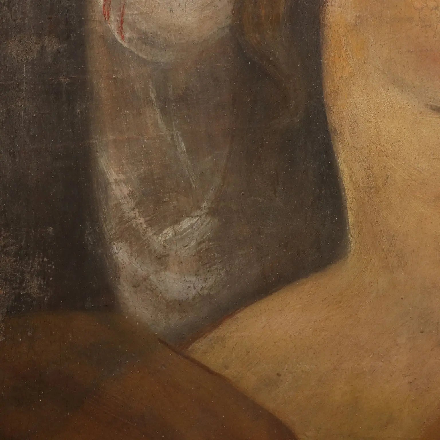 Antique Painting The Sybil Oil on Hardboard Italy XVIII Century | Art | Antique Painting