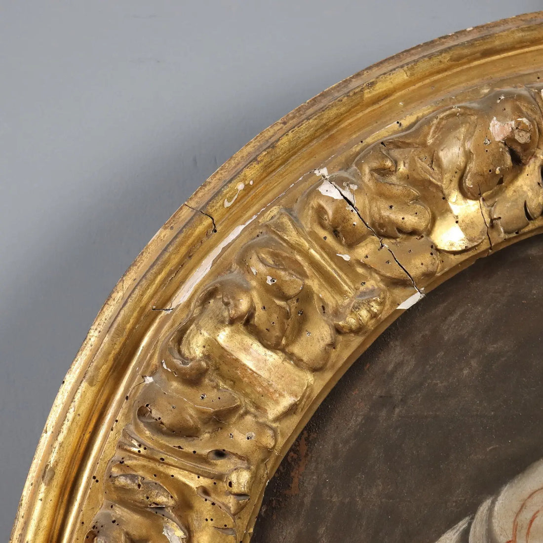 Antique Painting The Sybil Oil on Hardboard Italy XVIII Century | Art | Antique Painting