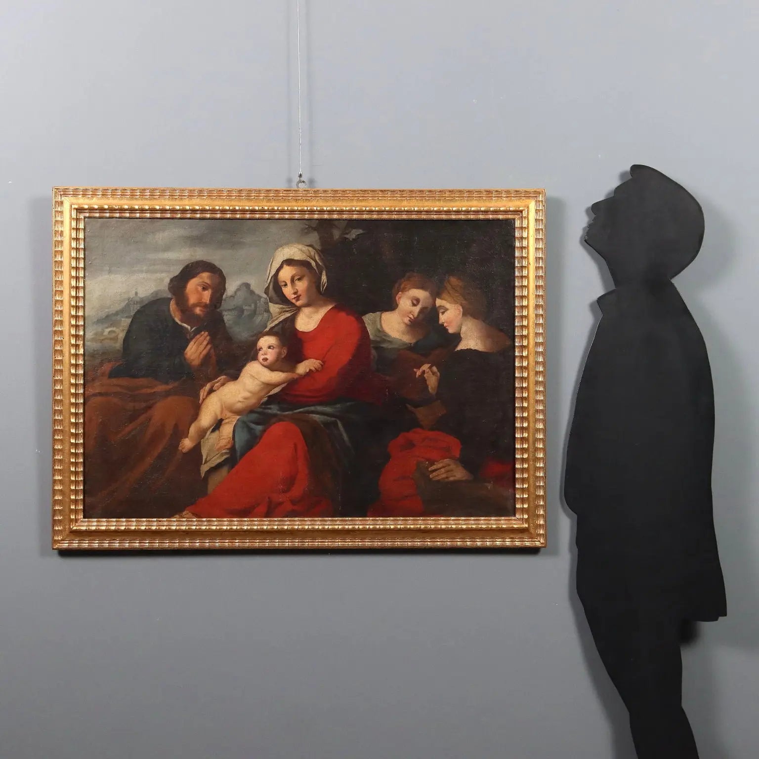 Antique Painting Sacred Conversation Copy from Jacopo Palma - Copy from Jacopo Palma il Vecchio | Art | Antique Painting