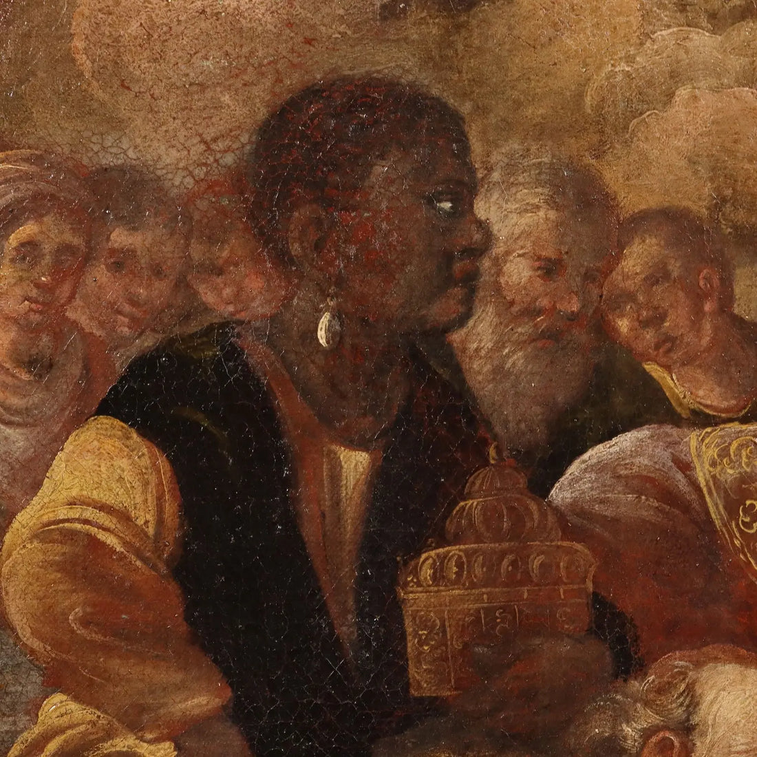 Antique Painting The Adoration of the 3 Wise Men XVII Century | Art | Antique Painting