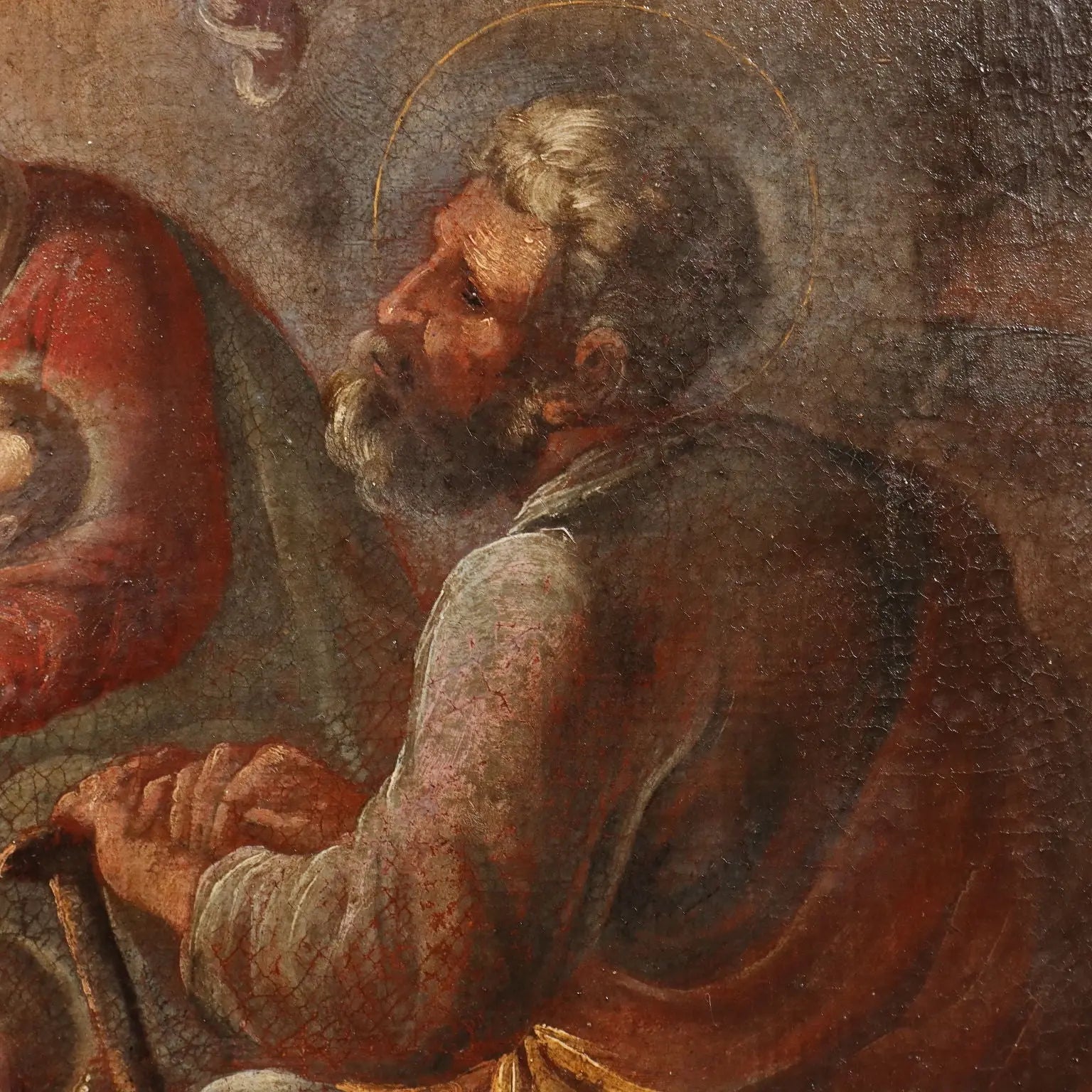 Antique Painting The Adoration of the 3 Wise Men XVII Century | Art | Antique Painting