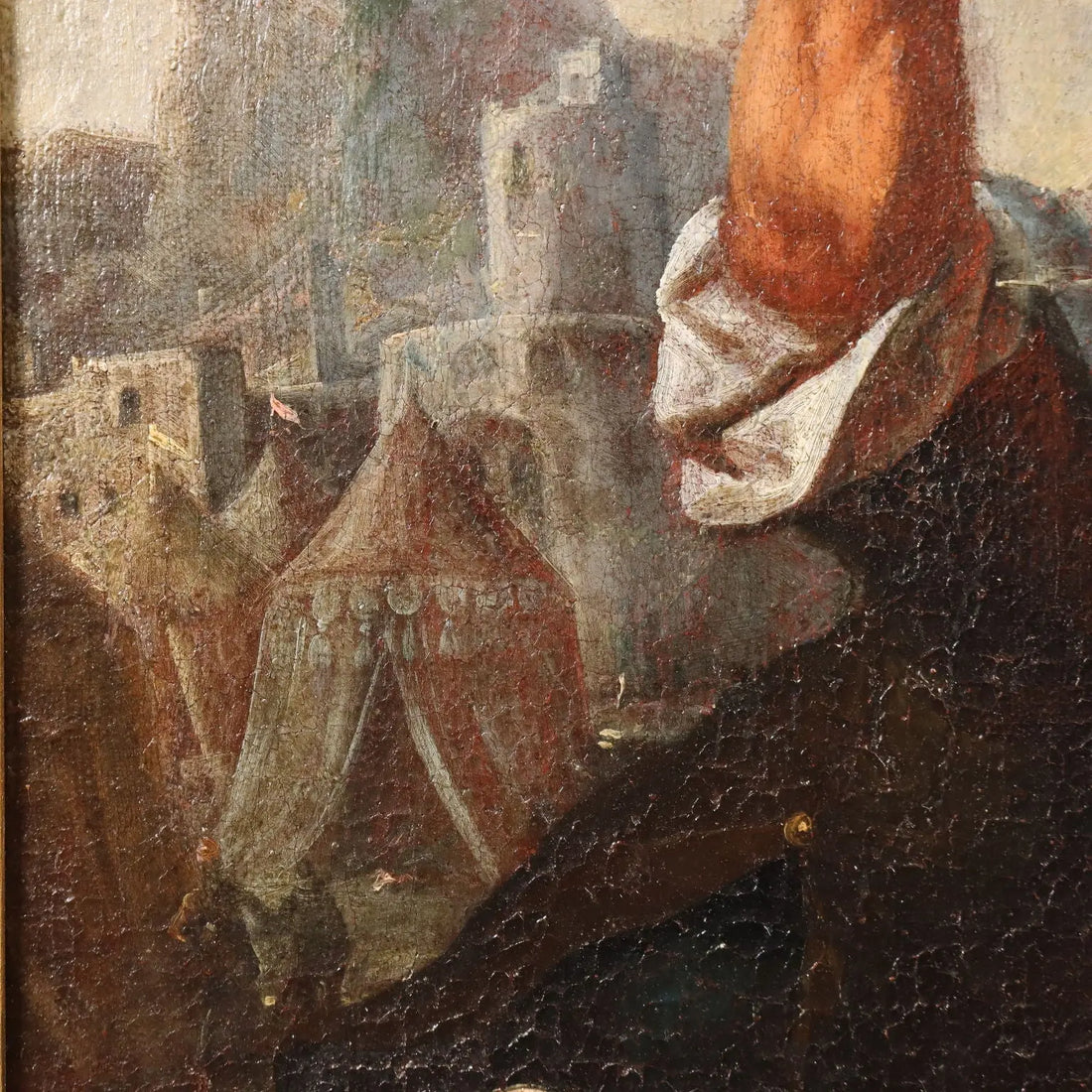 Antique Painting A Request of Clemency Oil on Canvas XVII Century | Art | Antique Painting