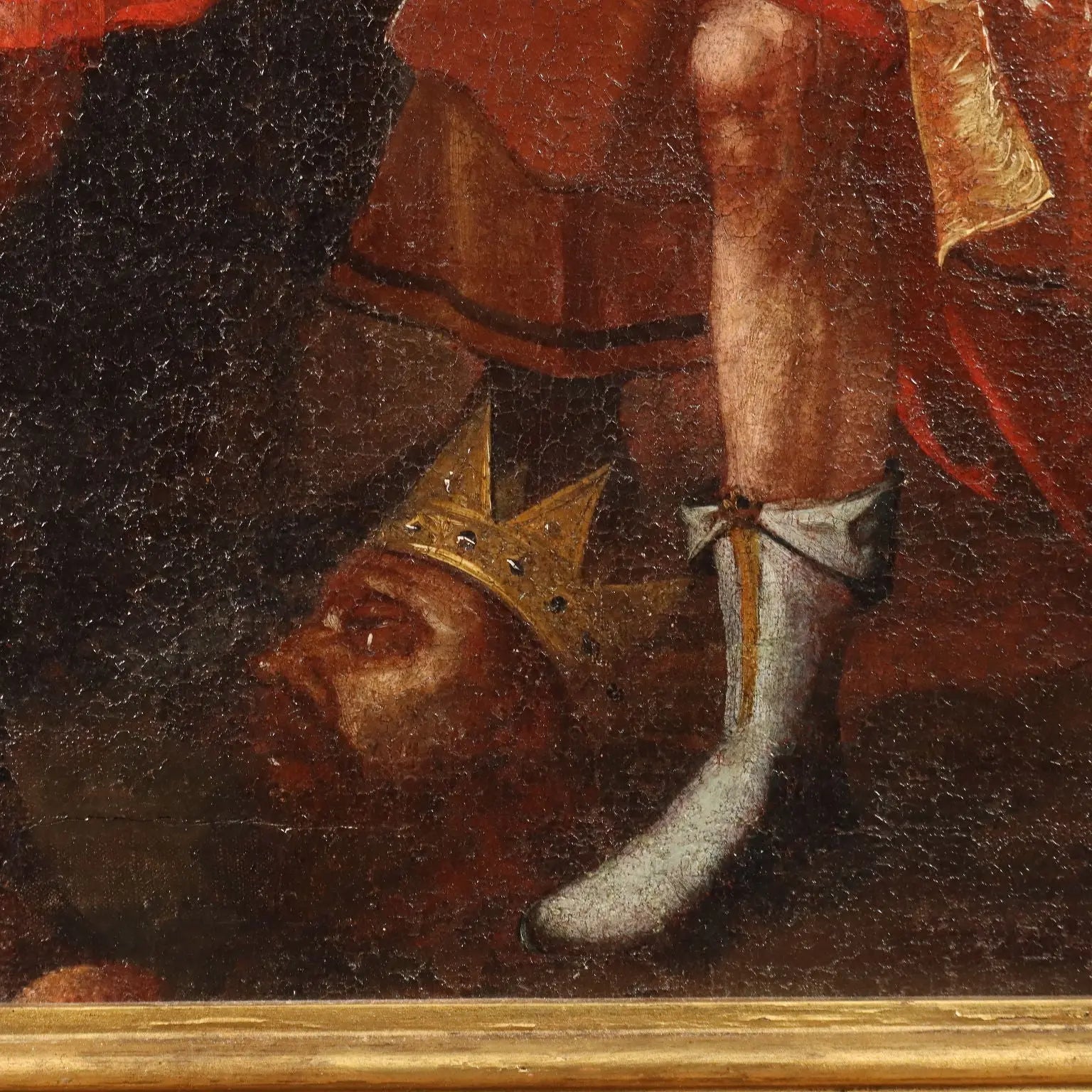 Antique Painting A Request of Clemency Oil on Canvas XVII Century | Art | Antique Painting
