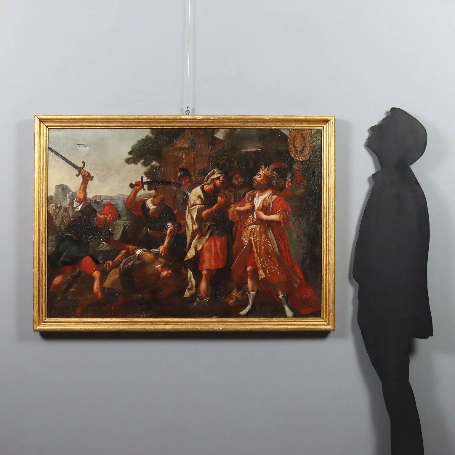Antique Painting A Request of Clemency Oil on Canvas XVII Century | Art | Antique Painting